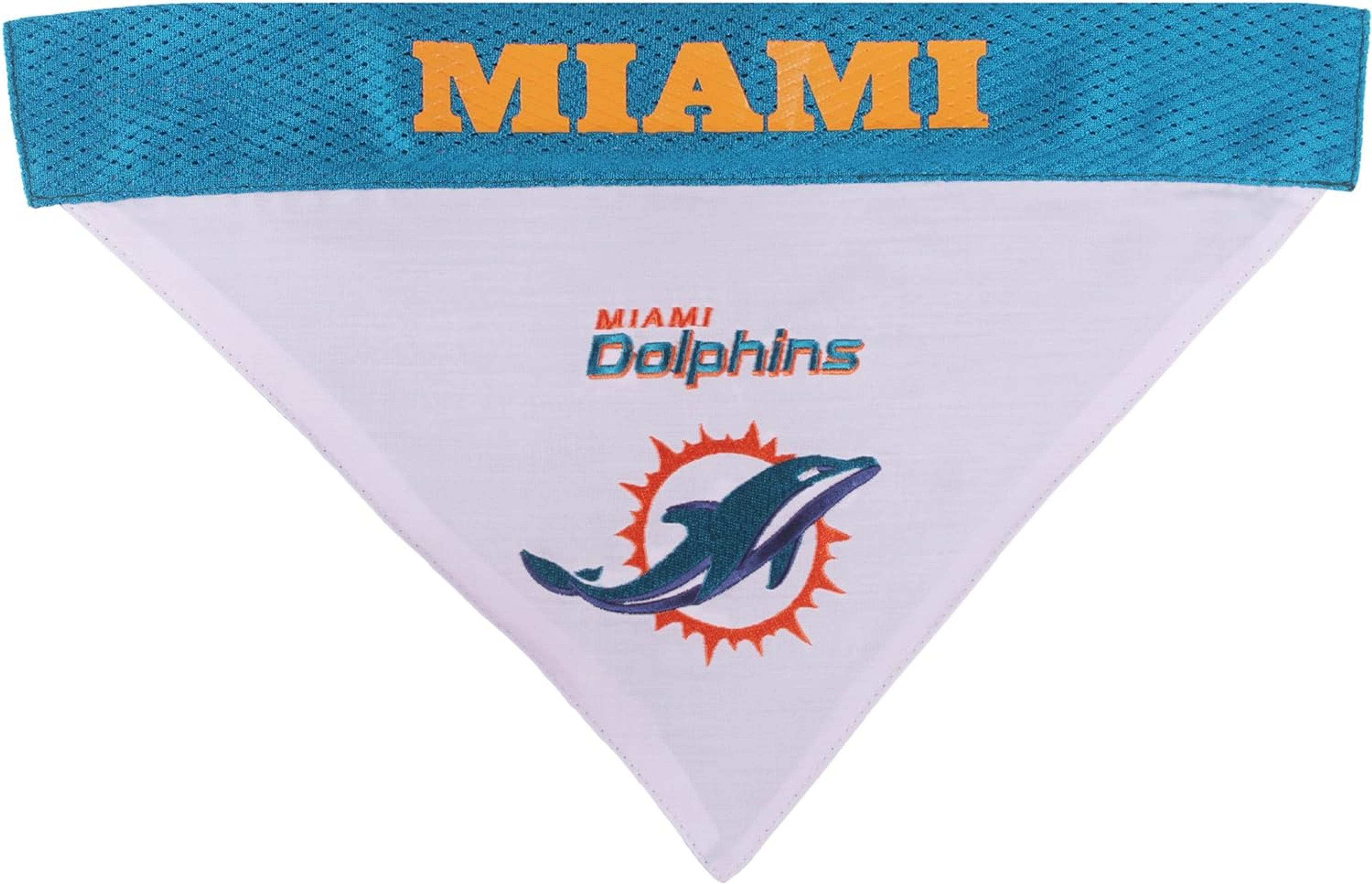 Miami Dolphins Reversible Bandana Image 1