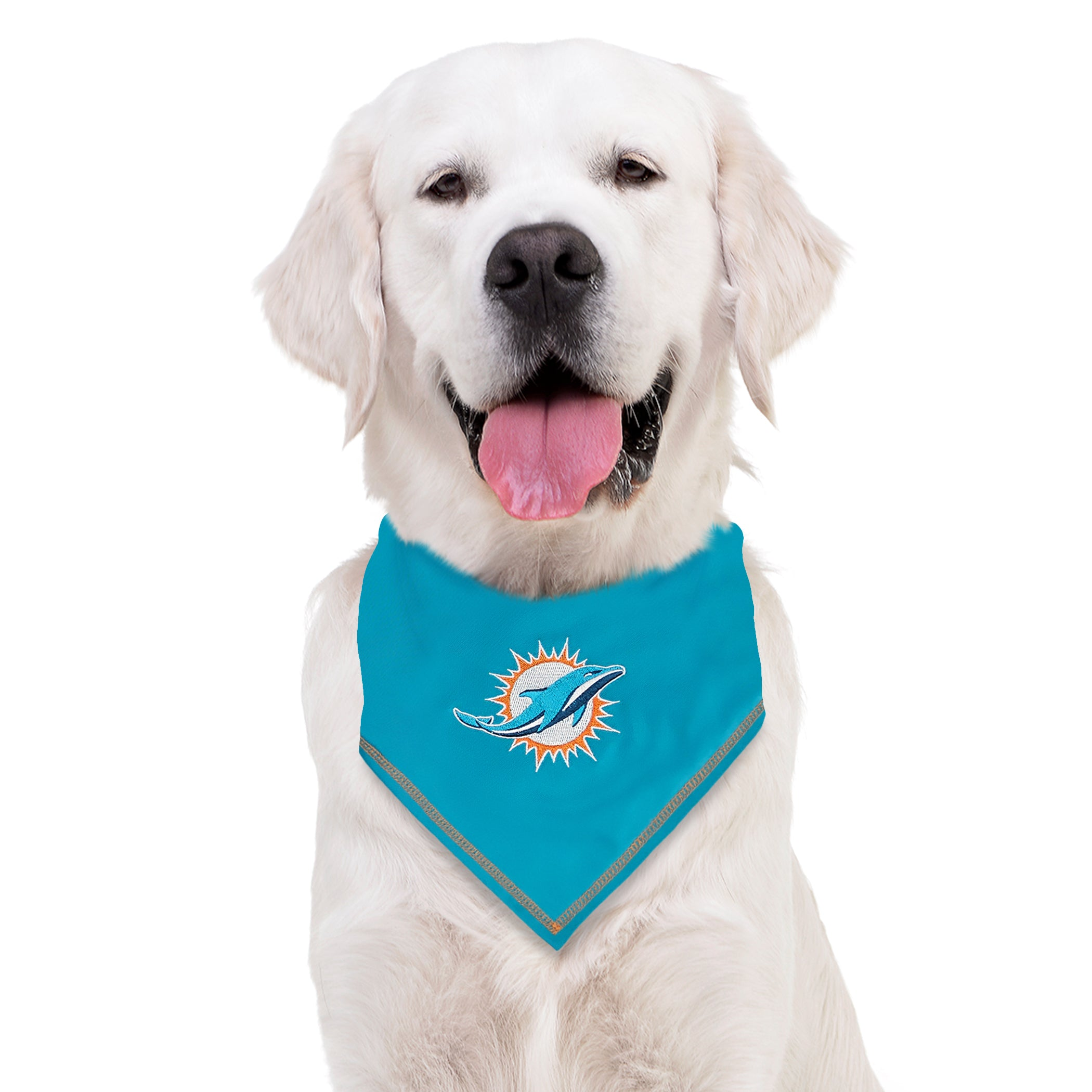 Miami Dolphins Tie Around Bandana Image 1