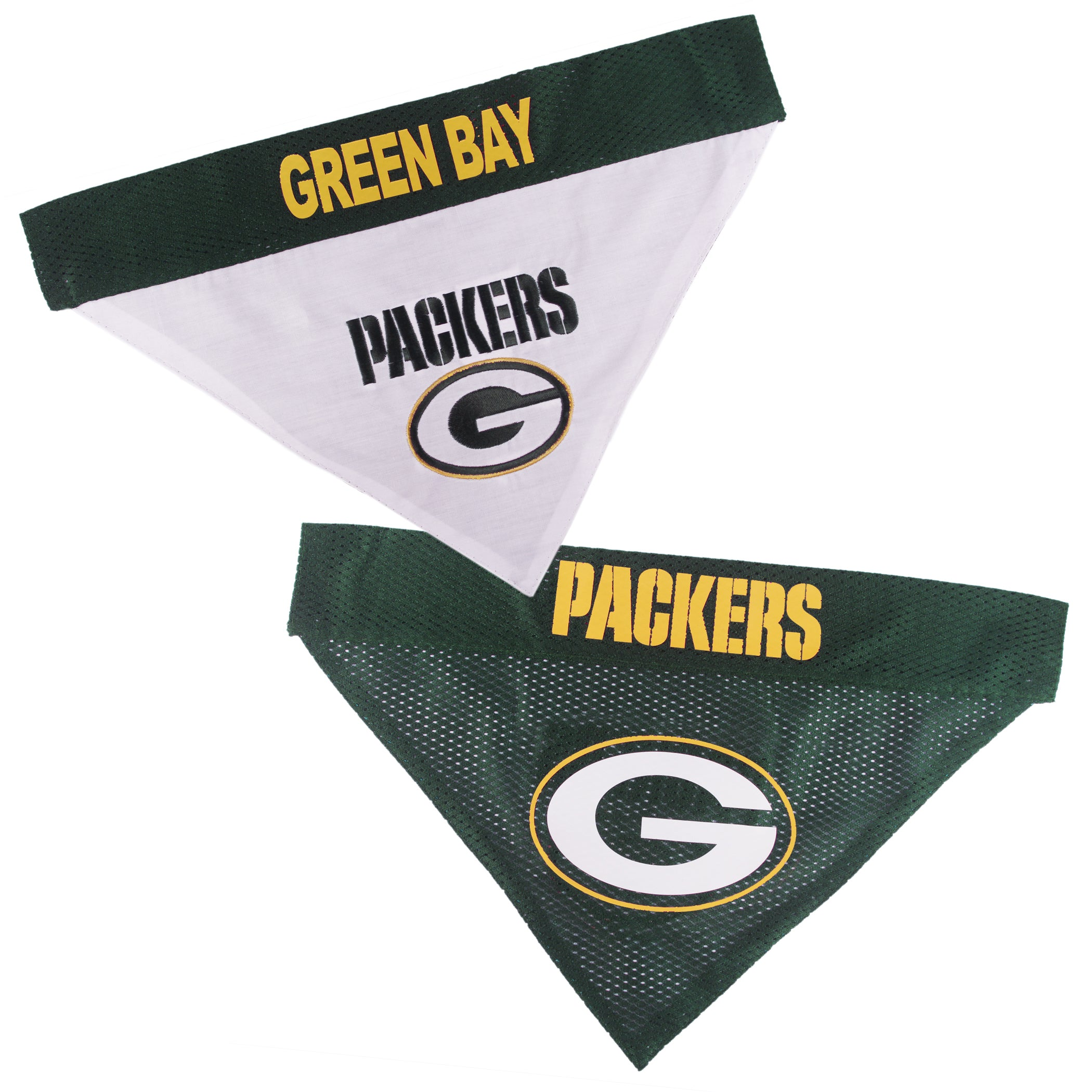 Green Bay Packers Reversible Bandana Image 1