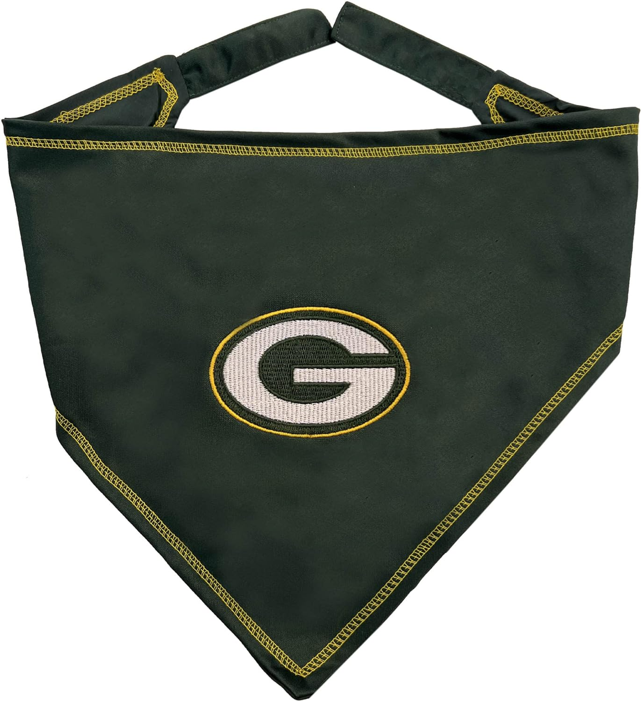 Green Bay Packers Tie Around Bandana Image 1