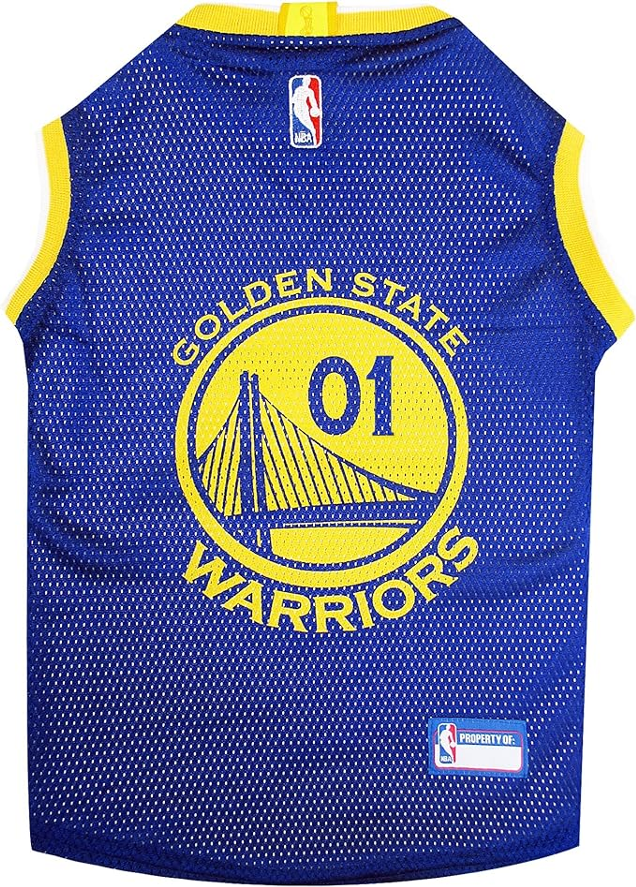 Golden State Warriors Basketball Mesh Jersey Image 1