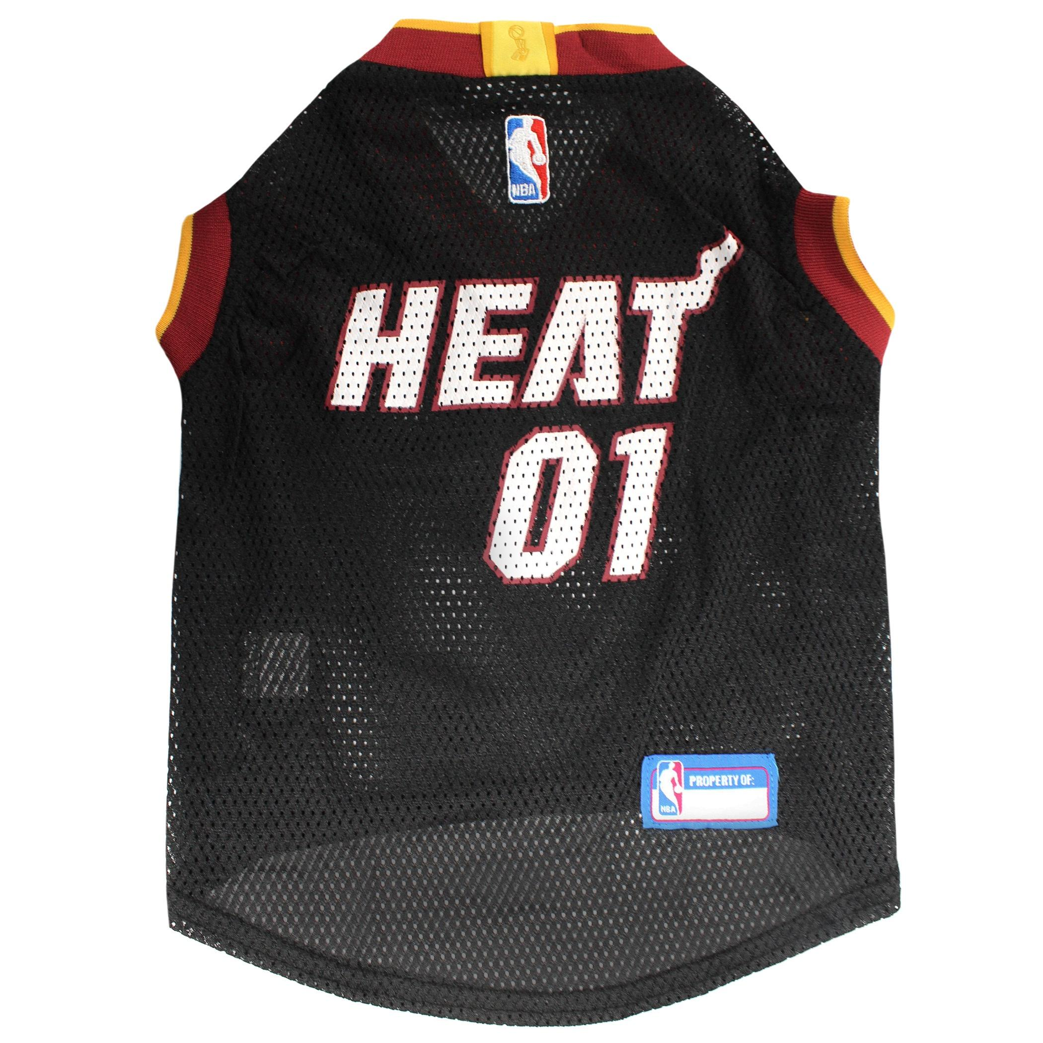 Miami Heat Basketball Mesh Jersey Image 1
