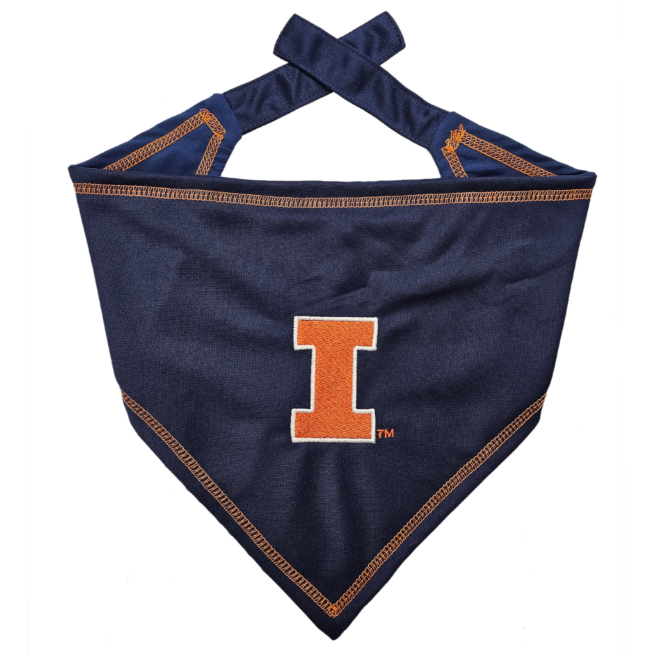 Illinois Tie Around Bandana Image 1