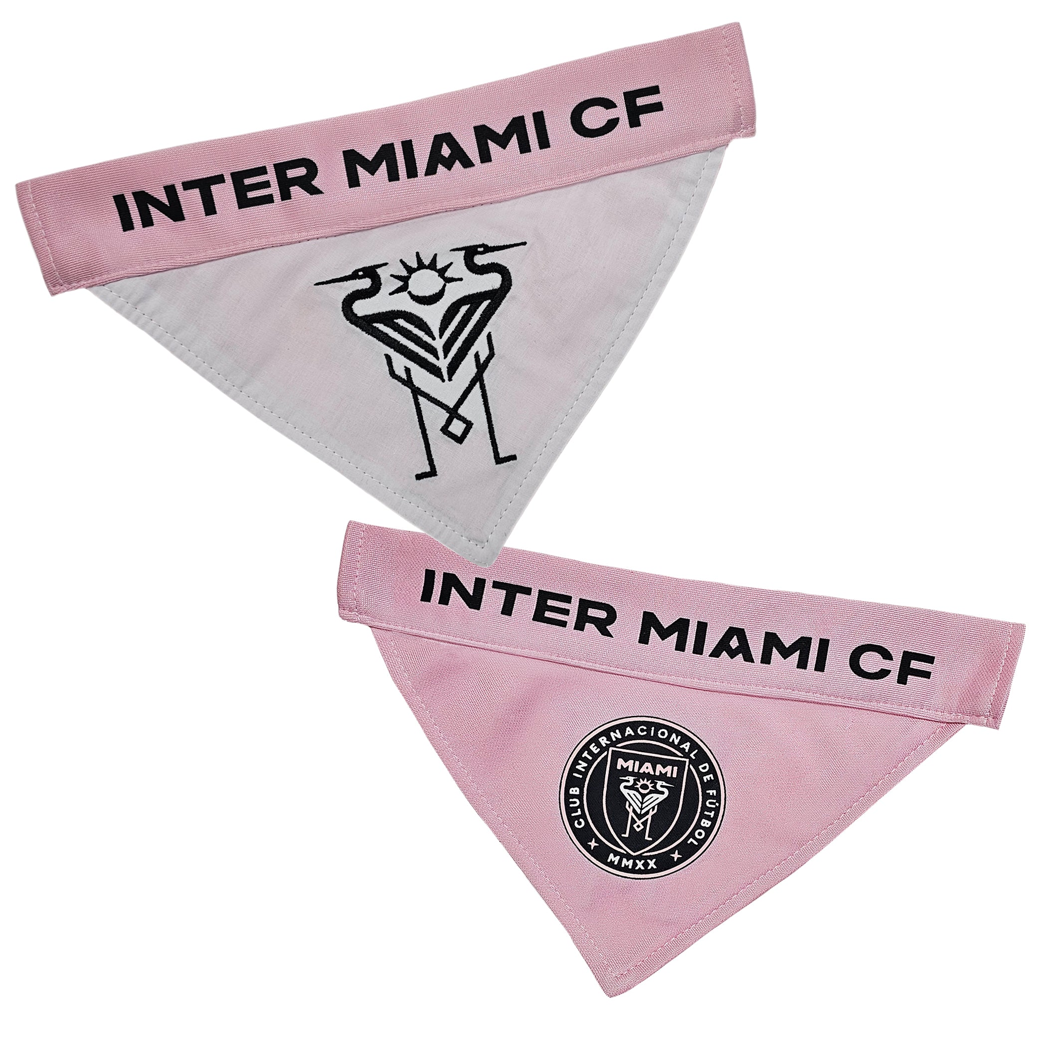 Inter Miami CF Reversible Pet Bandana Image 1