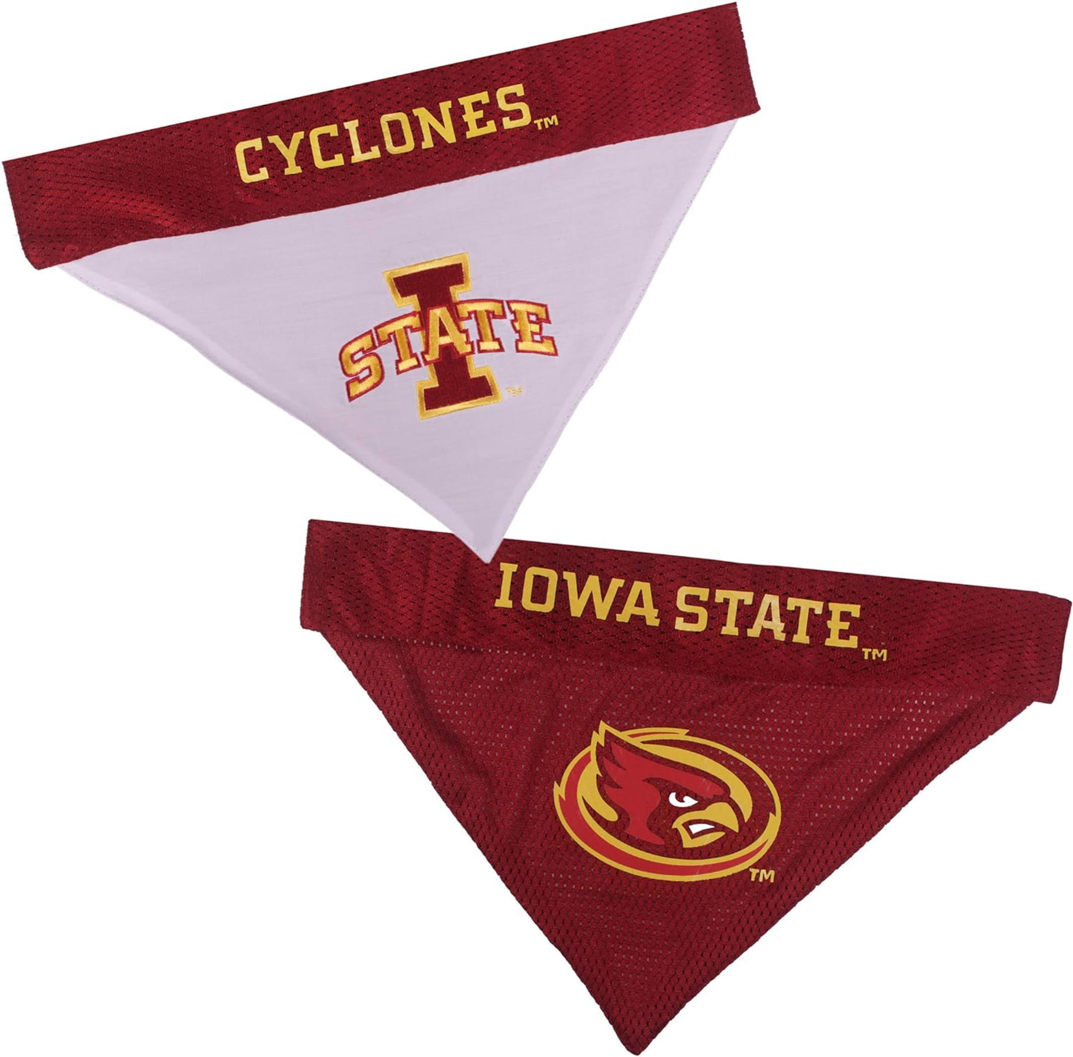 Iowa State Reversible Bandana Image 1