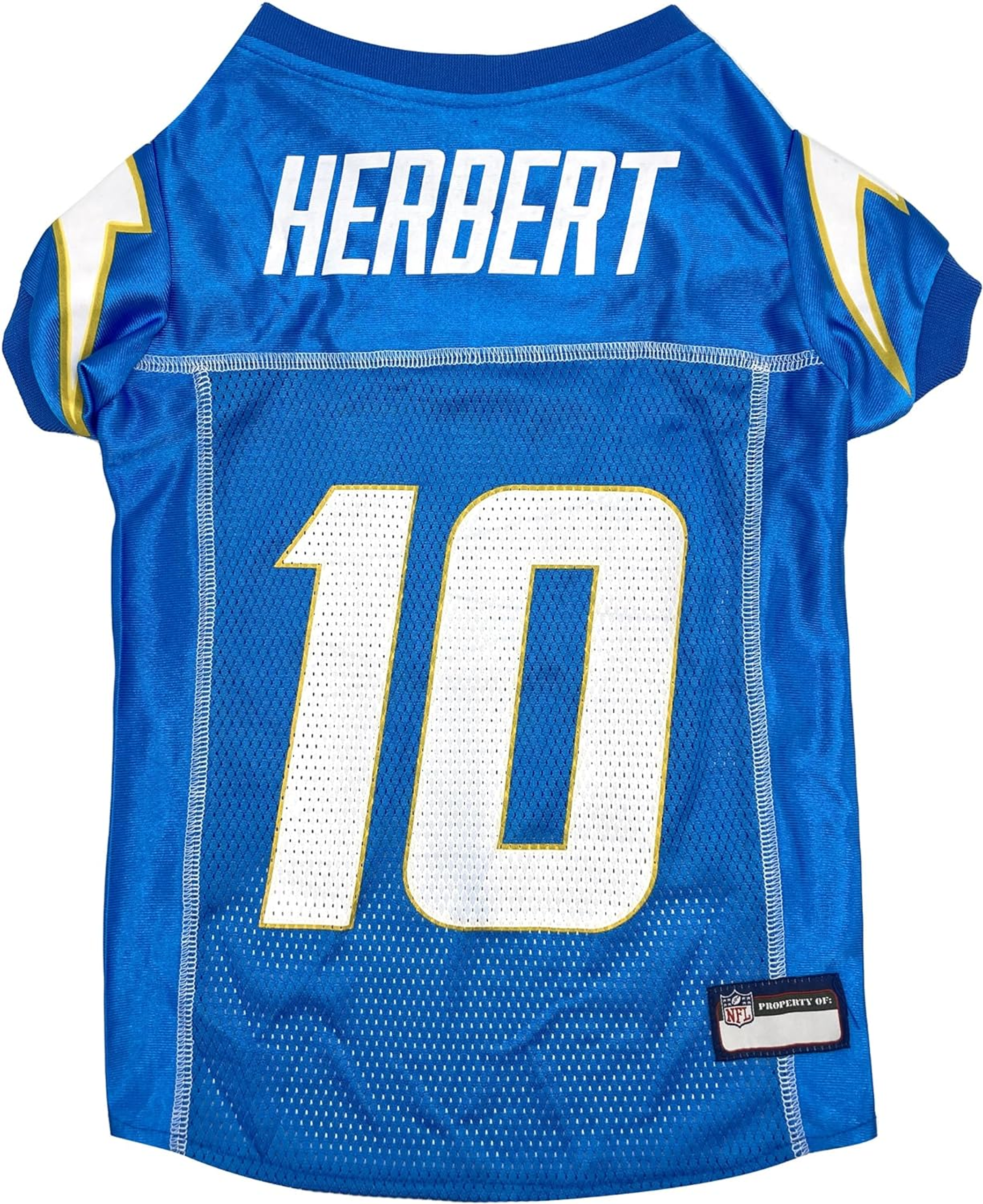 Justin Herbert Pet Jersey (Sdc) Image 1