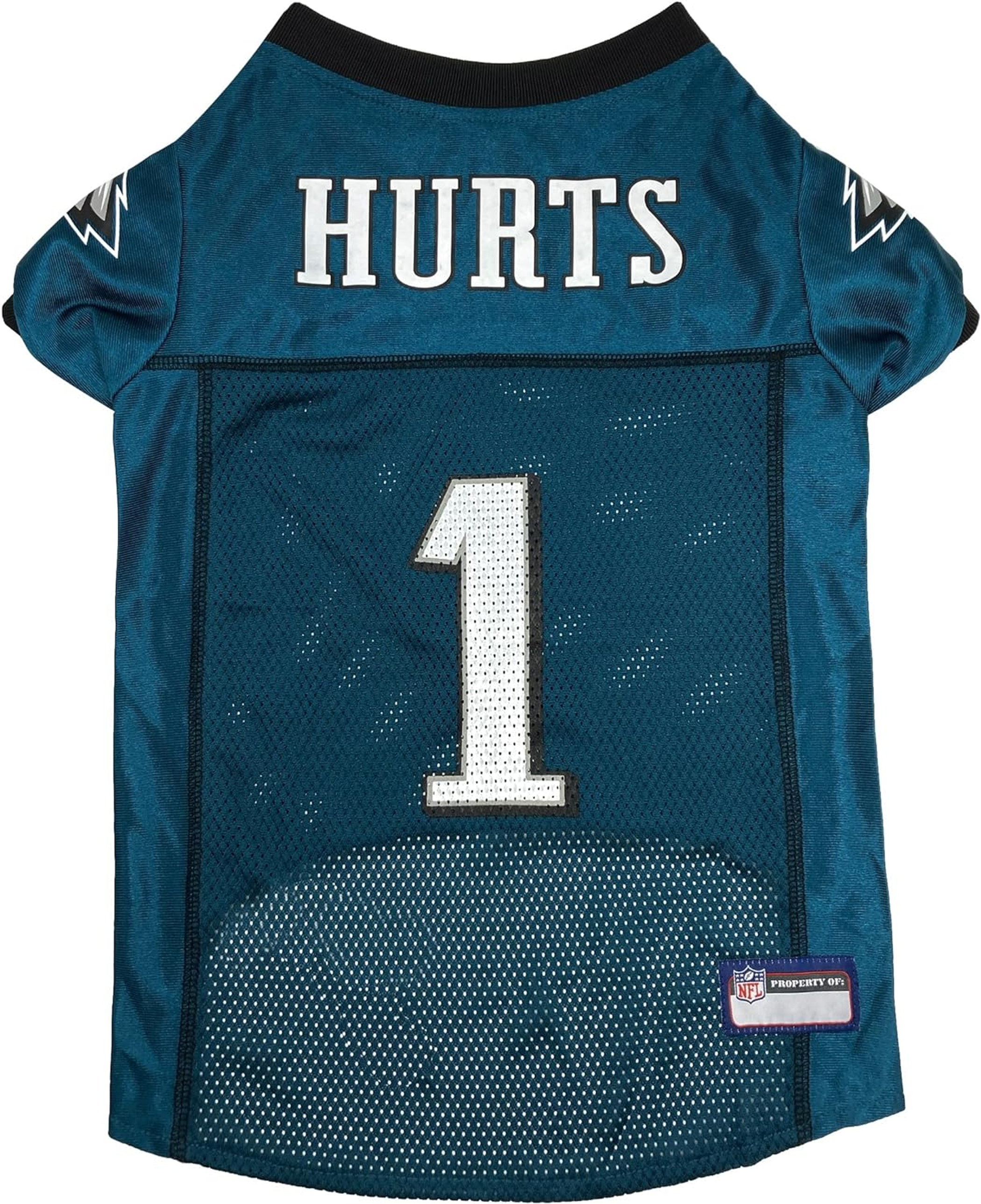 Jalen Hurts Pet Striped Jersey (Phl) Image 1
