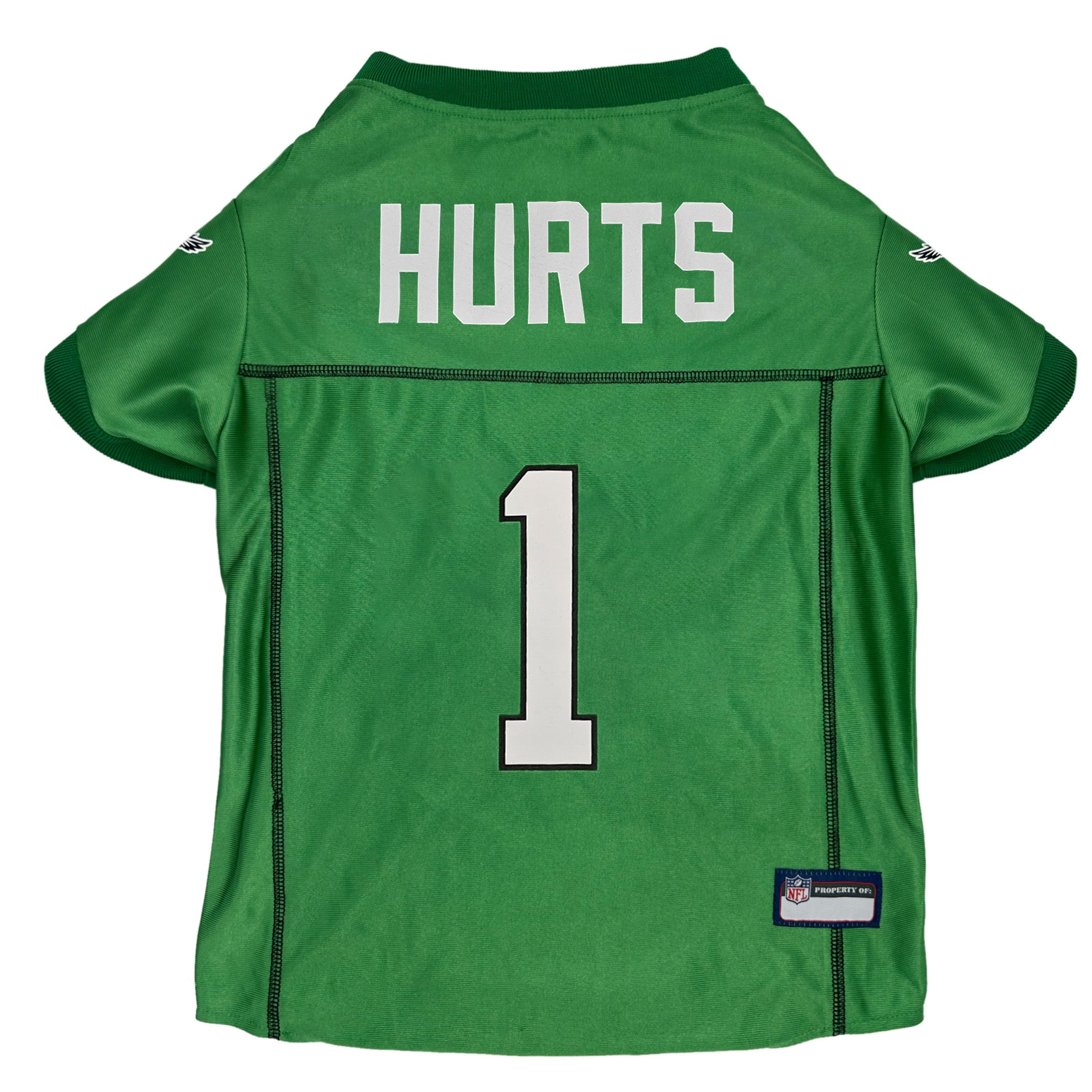 Jalen Hurts Kelly Green Jersey Image 1