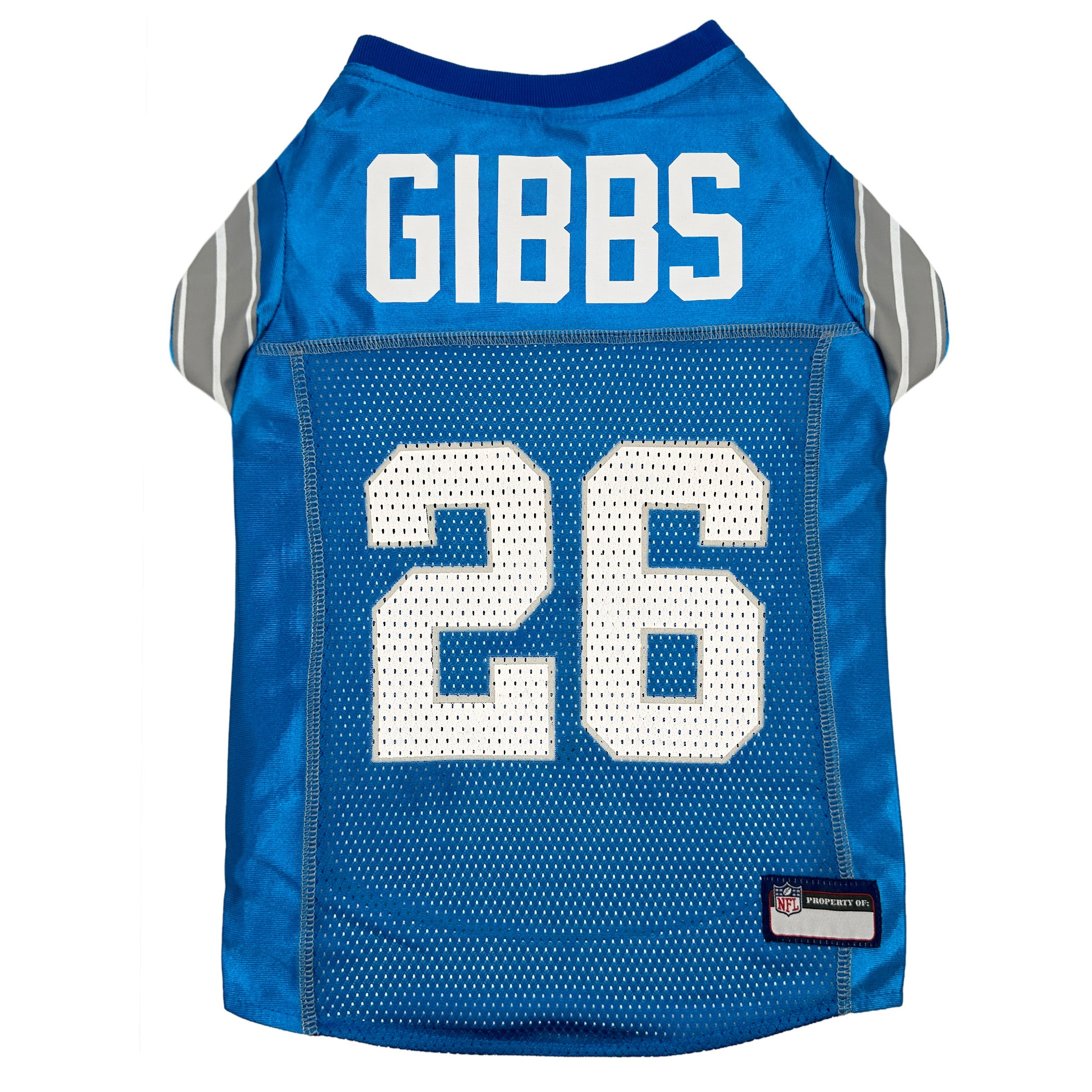 Jahmyr Gibbs Pet Striped Jersey (Det) Image 1