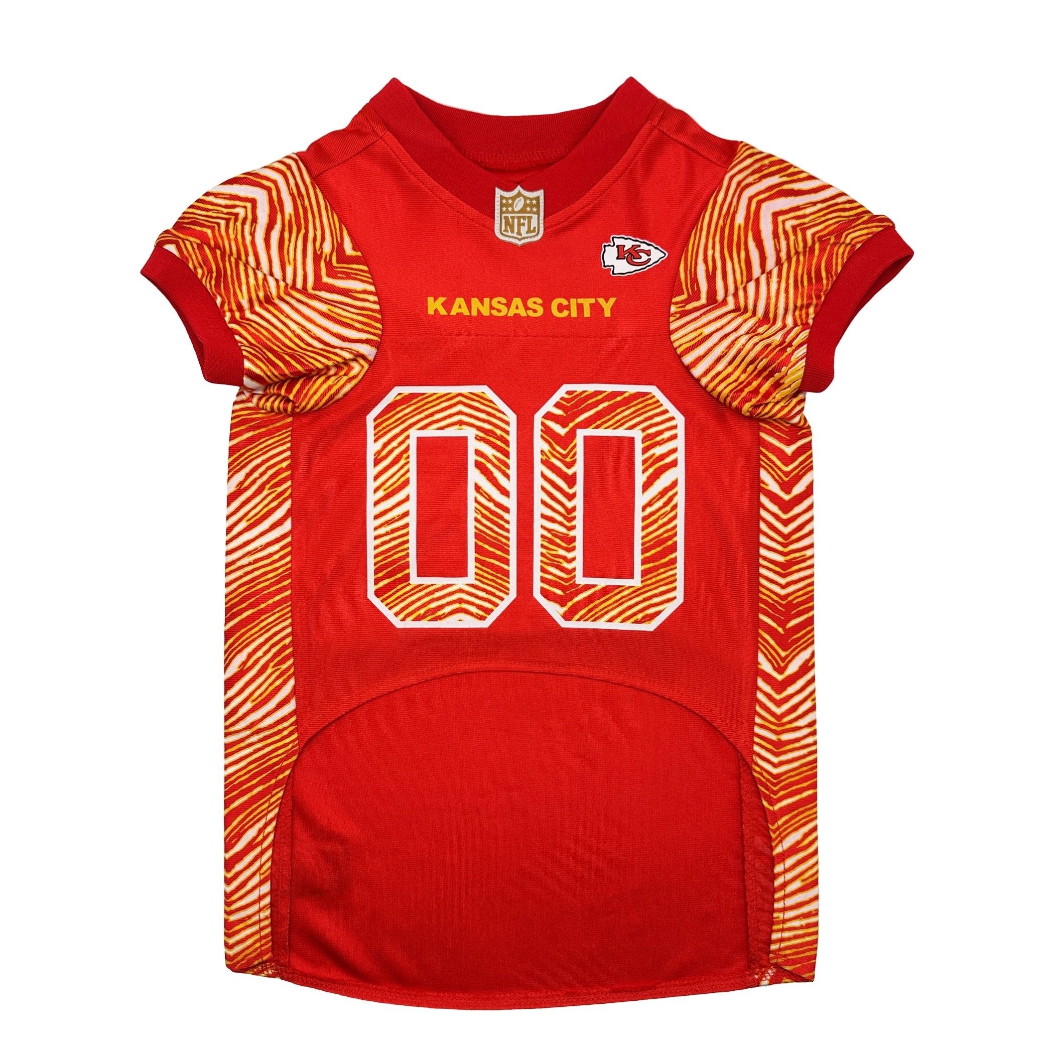 Kansas City Chiefs Zubaz Pet Jersey (Copy) Image 1