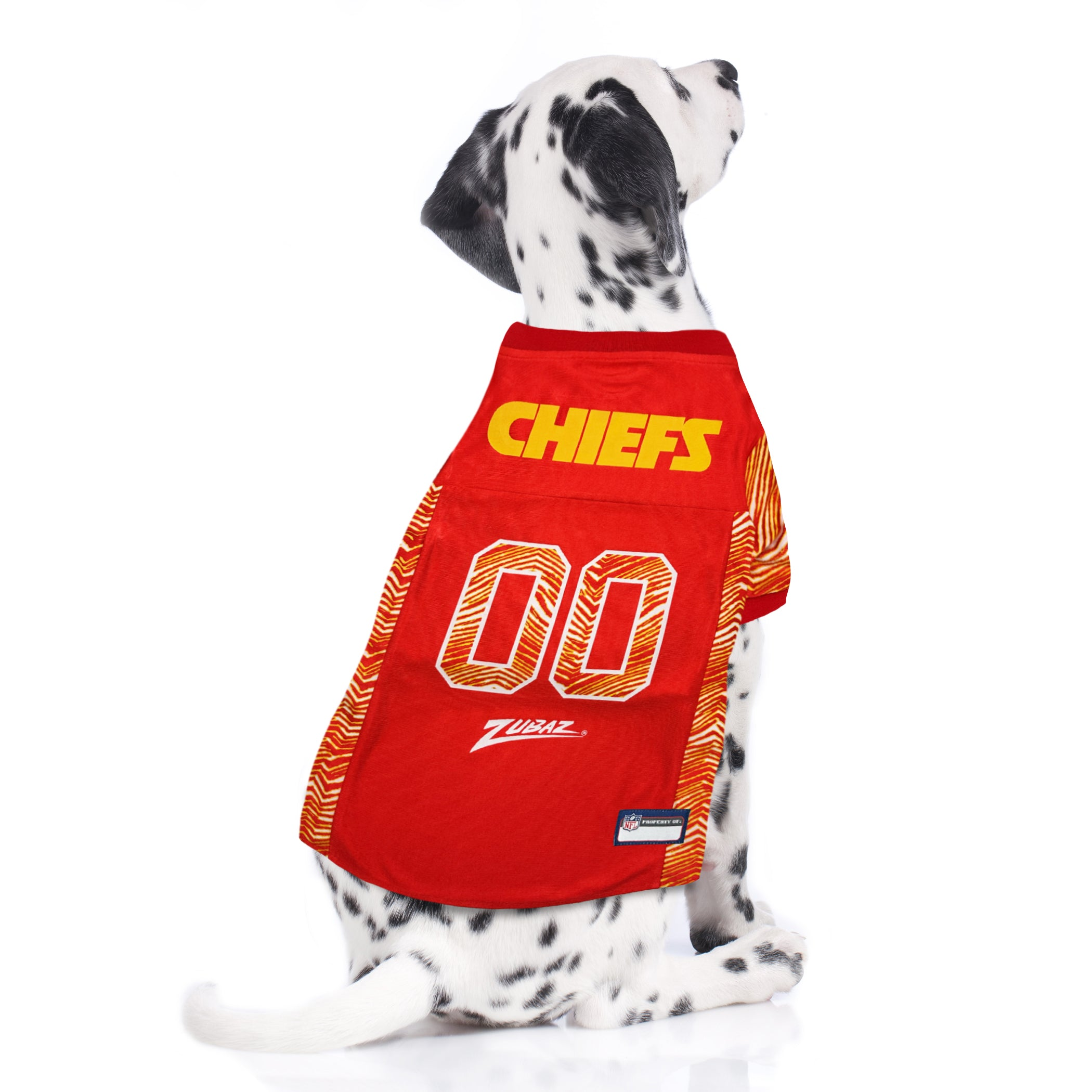 Kansas City Chiefs Zubaz Pet Jersey (Copy) Image 1