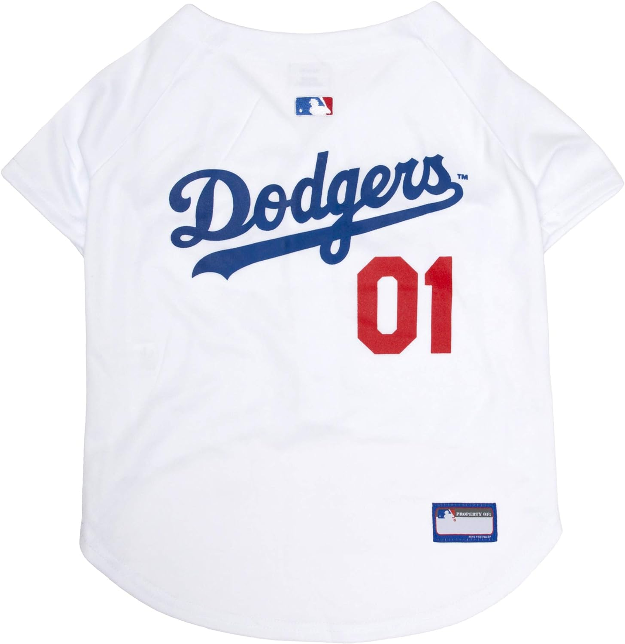 Los Angeles Dodgers Pet Jersey Image 1