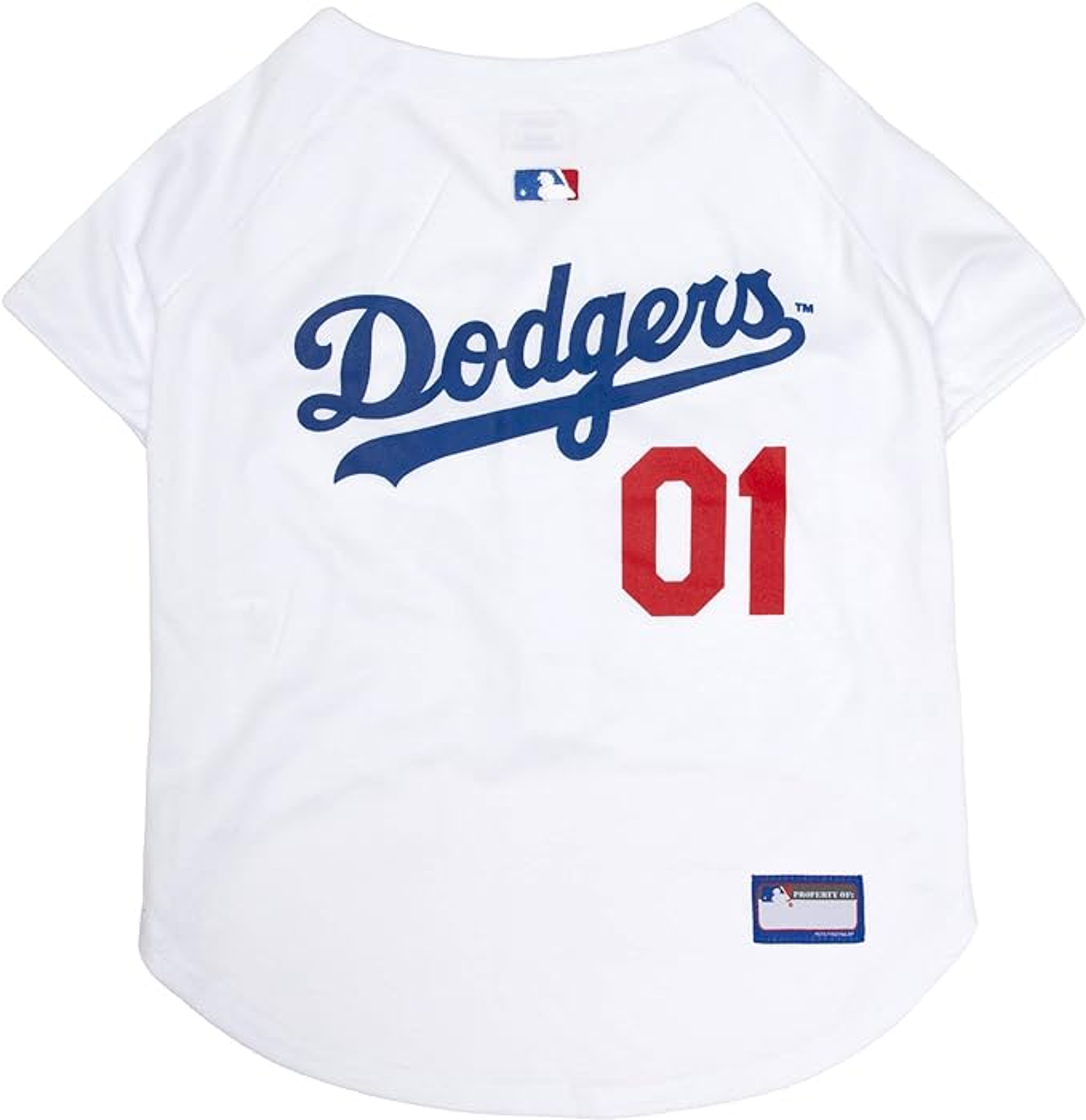 Los Angeles Dodgers Pet Jersey Image 1