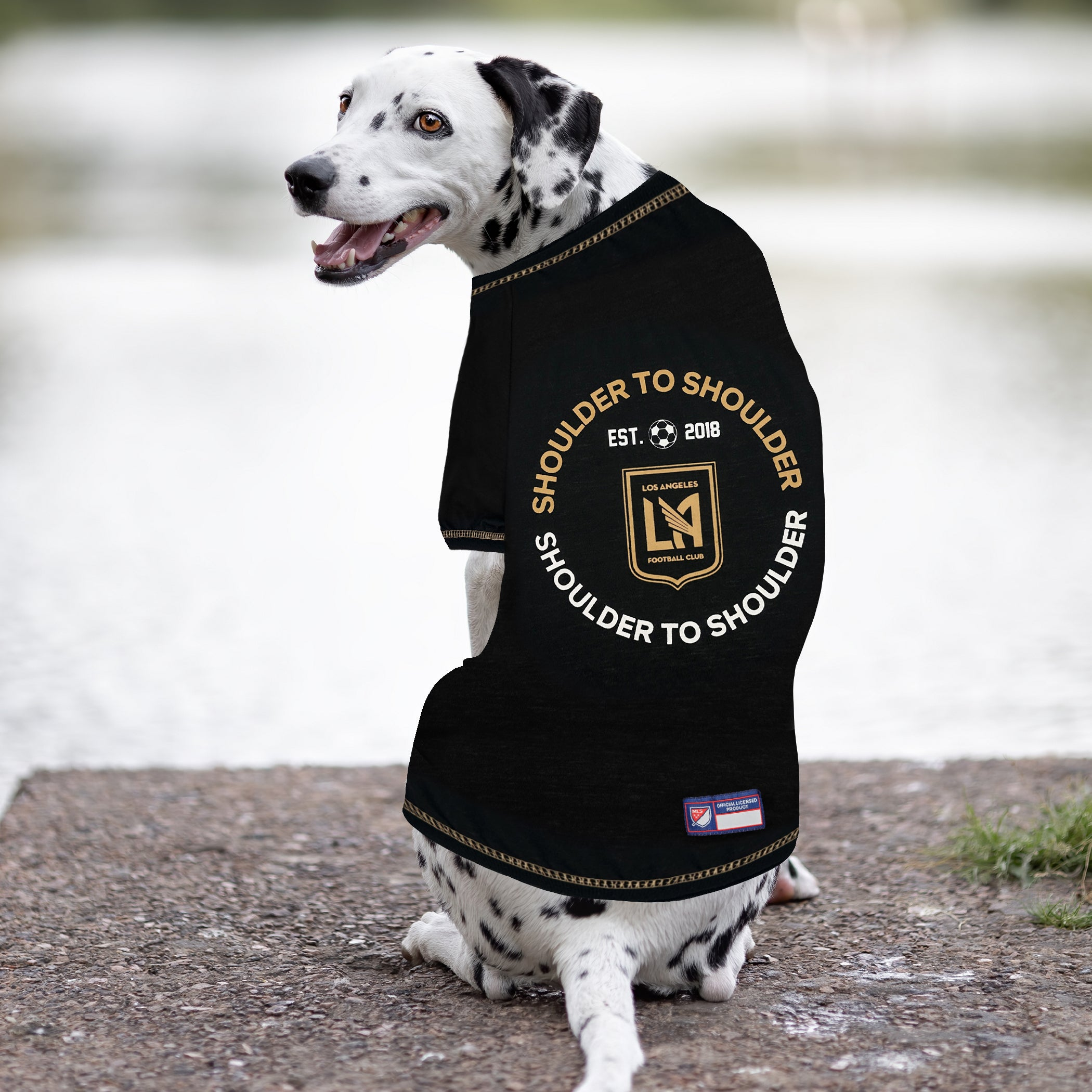Los Angeles FC Pet Tee Shirt Image 1