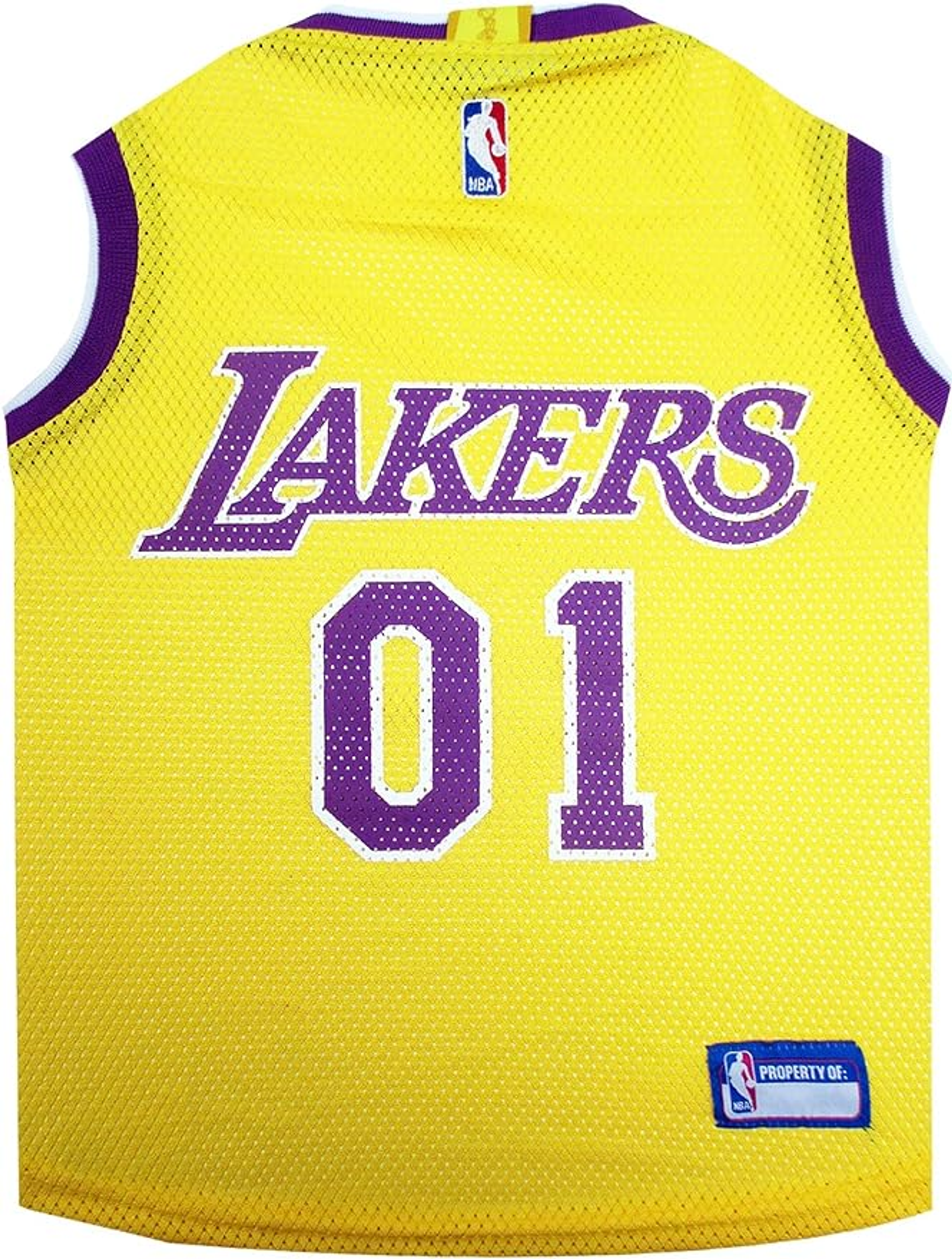 LA Lakers Basketball Mesh Jersey Image 1