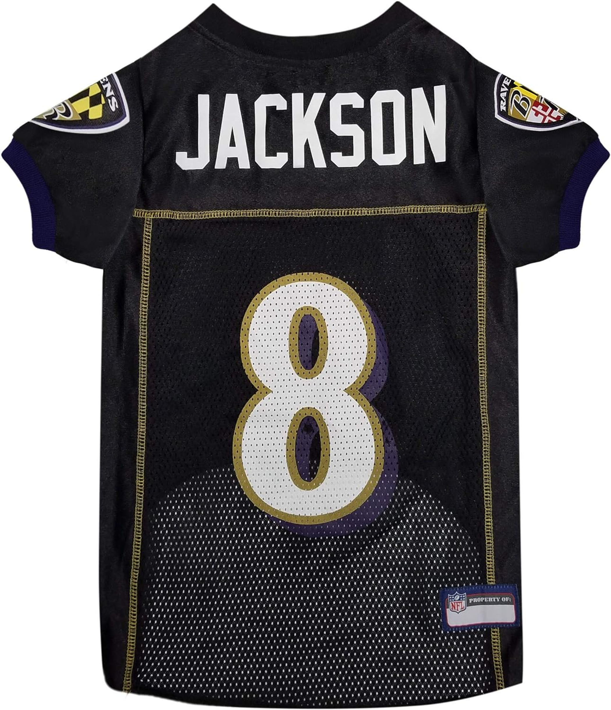 Lamar Jackson Pet Jersey (Bal) Image 1