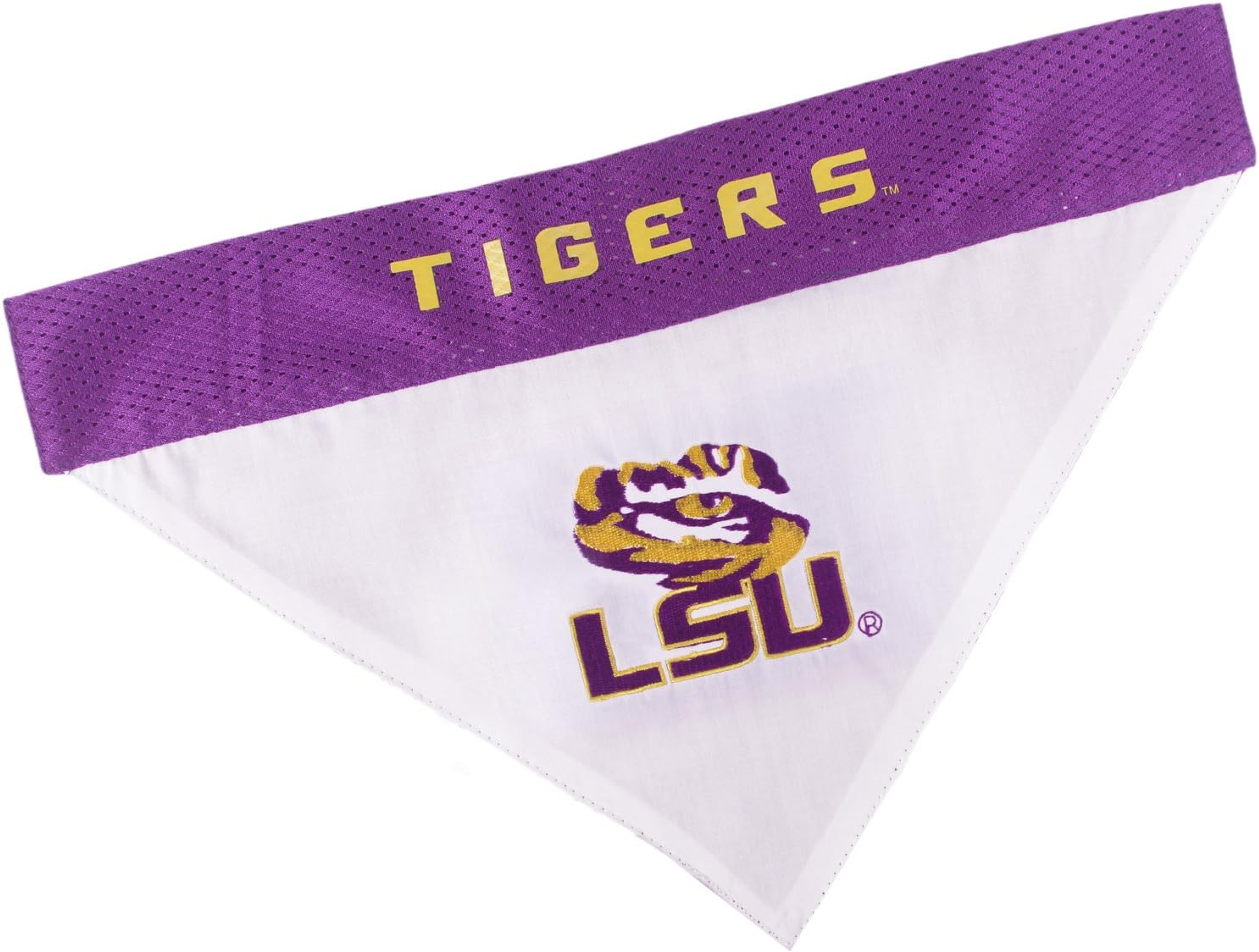 Louisiana State Reversible Bandana Image 1