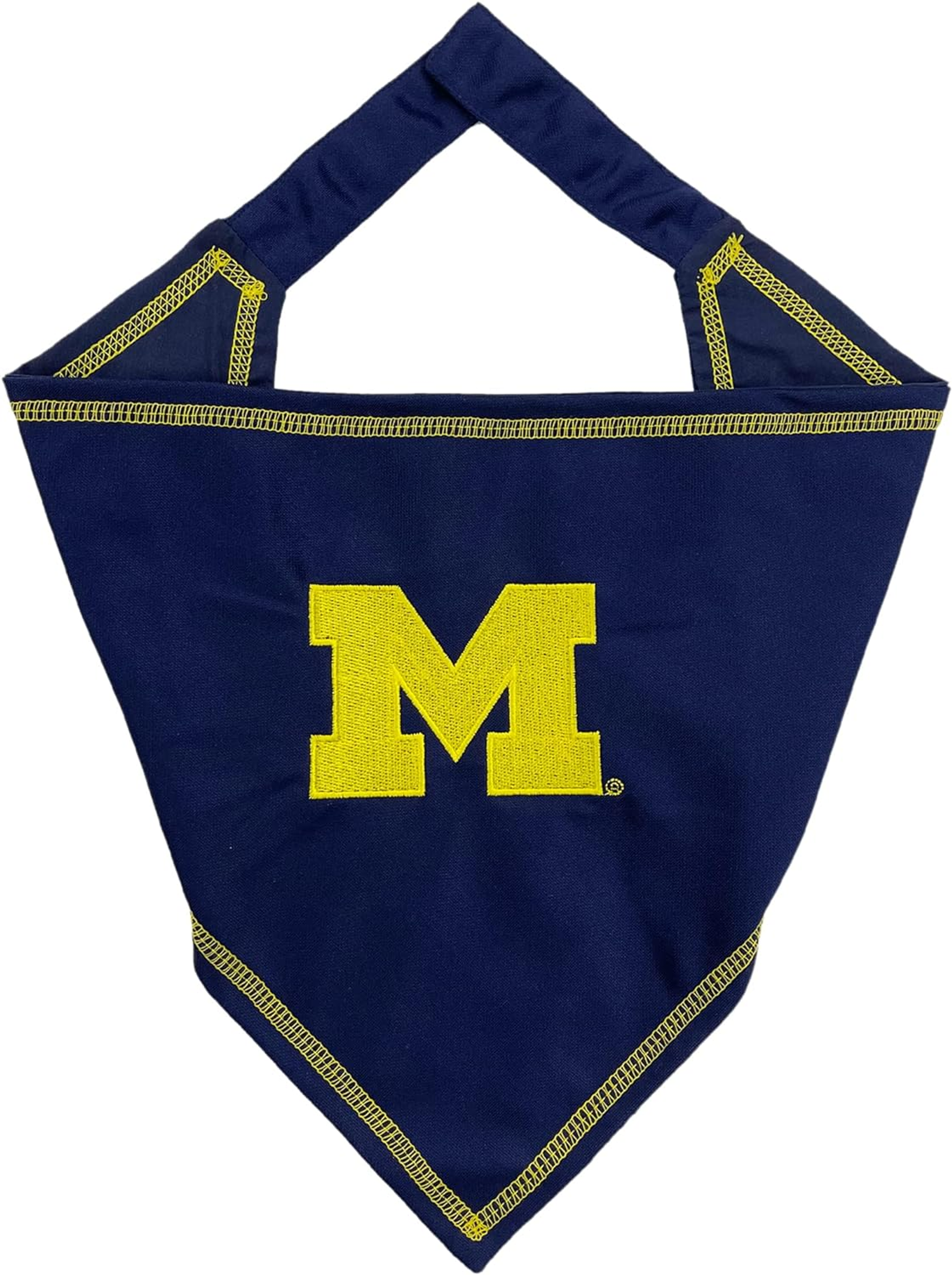 Michigan Tie Around Bandana Image 1