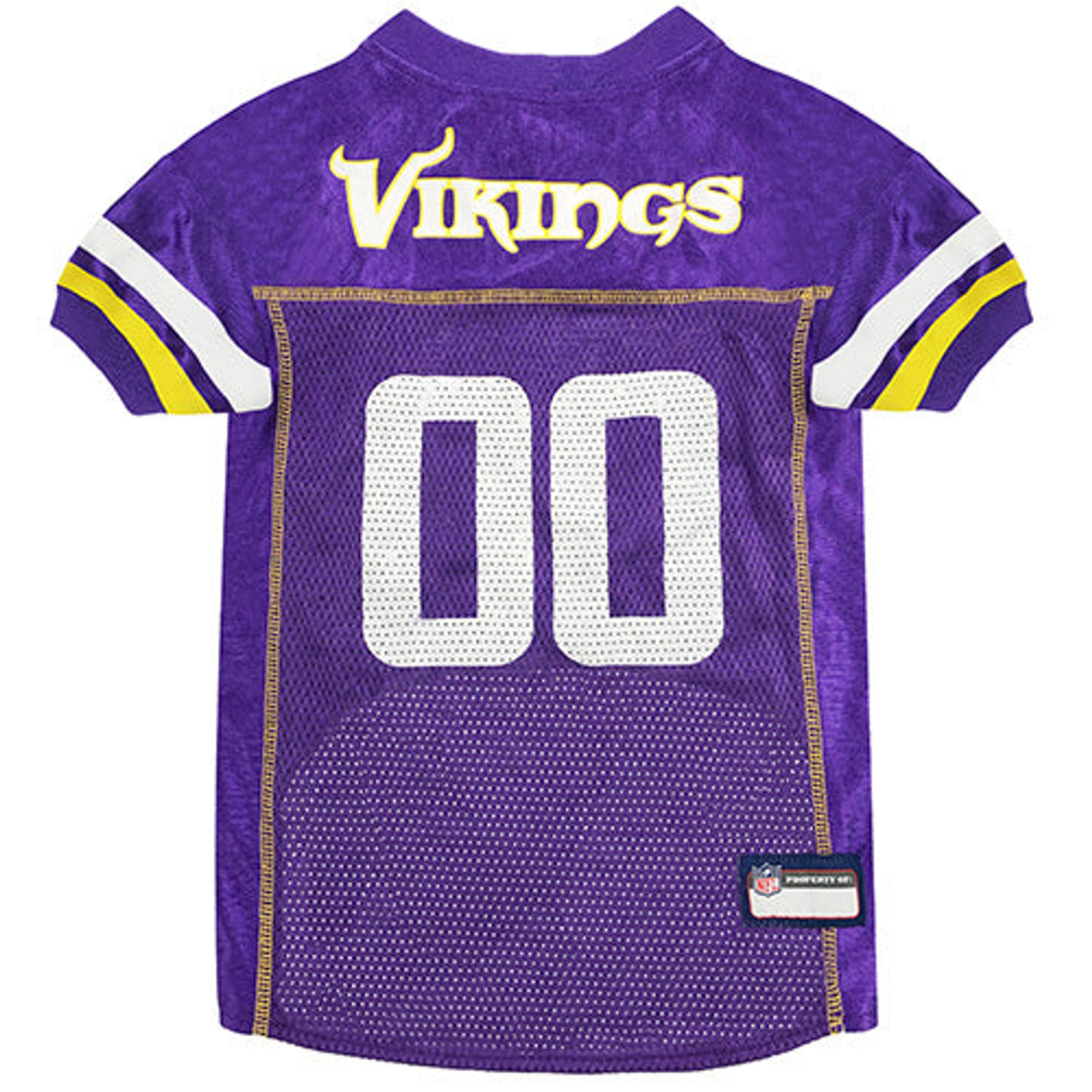 Minnesota Vikings Pet Striped Jersey Image 1