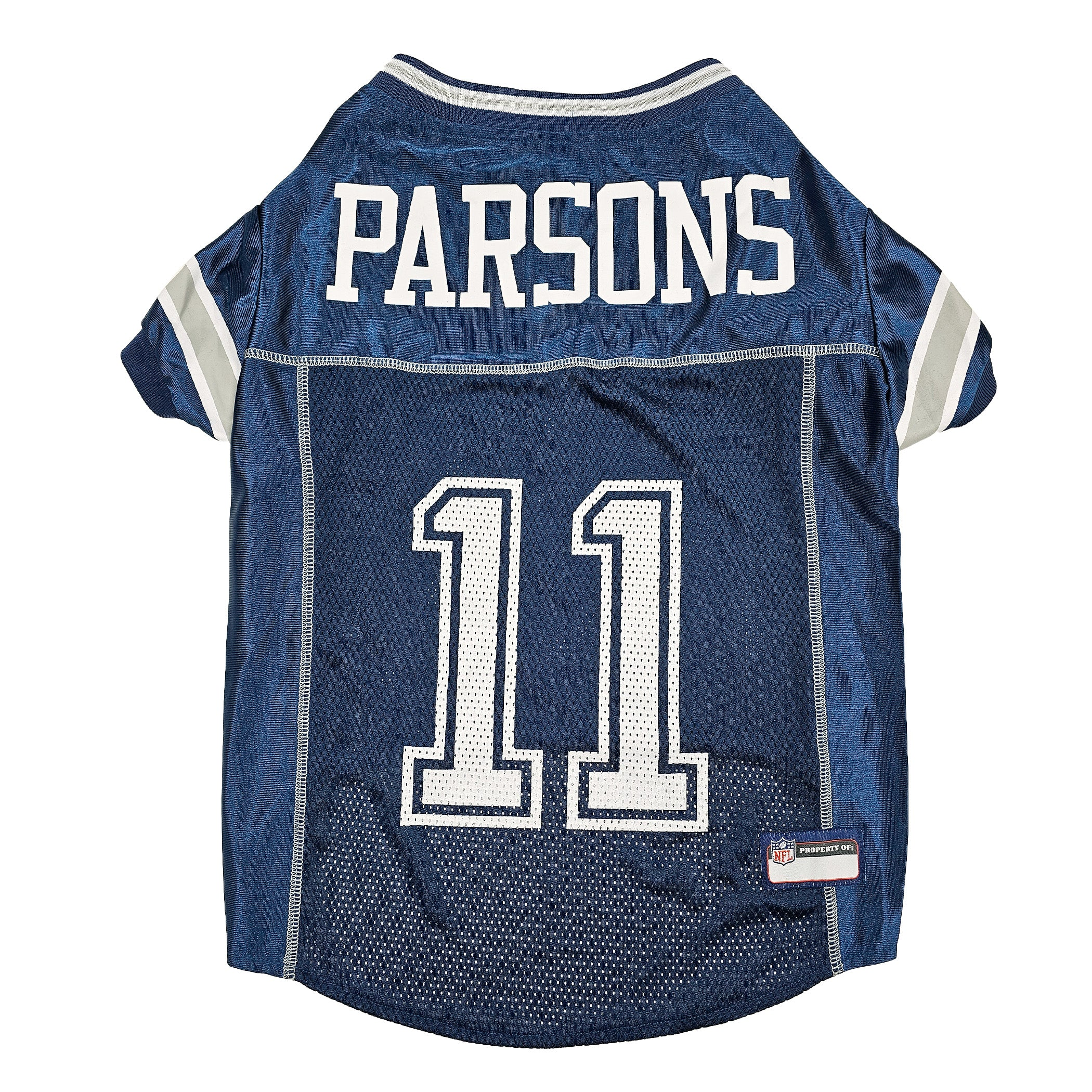 Micah Parsons Pet Striped Jersey (Dal) Image 1