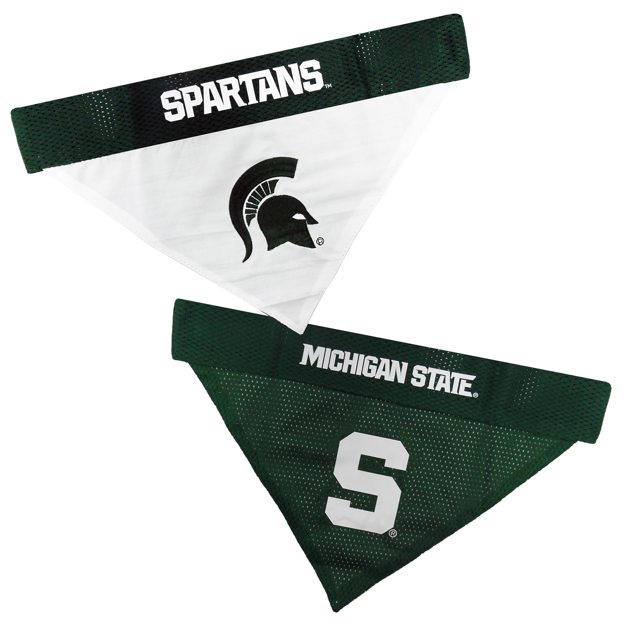Michigan State Reversible Bandana Image 1