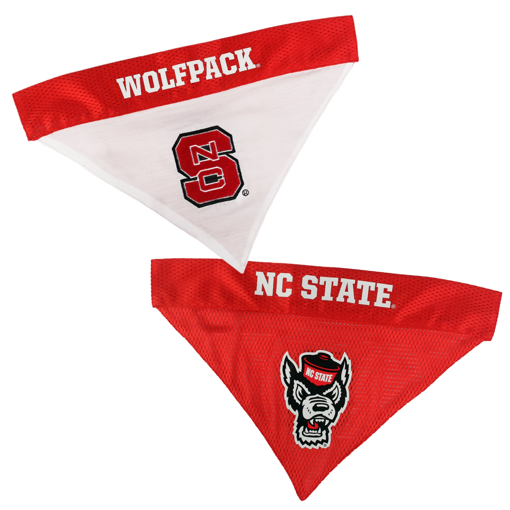 NC State Reversible Bandana Image 1