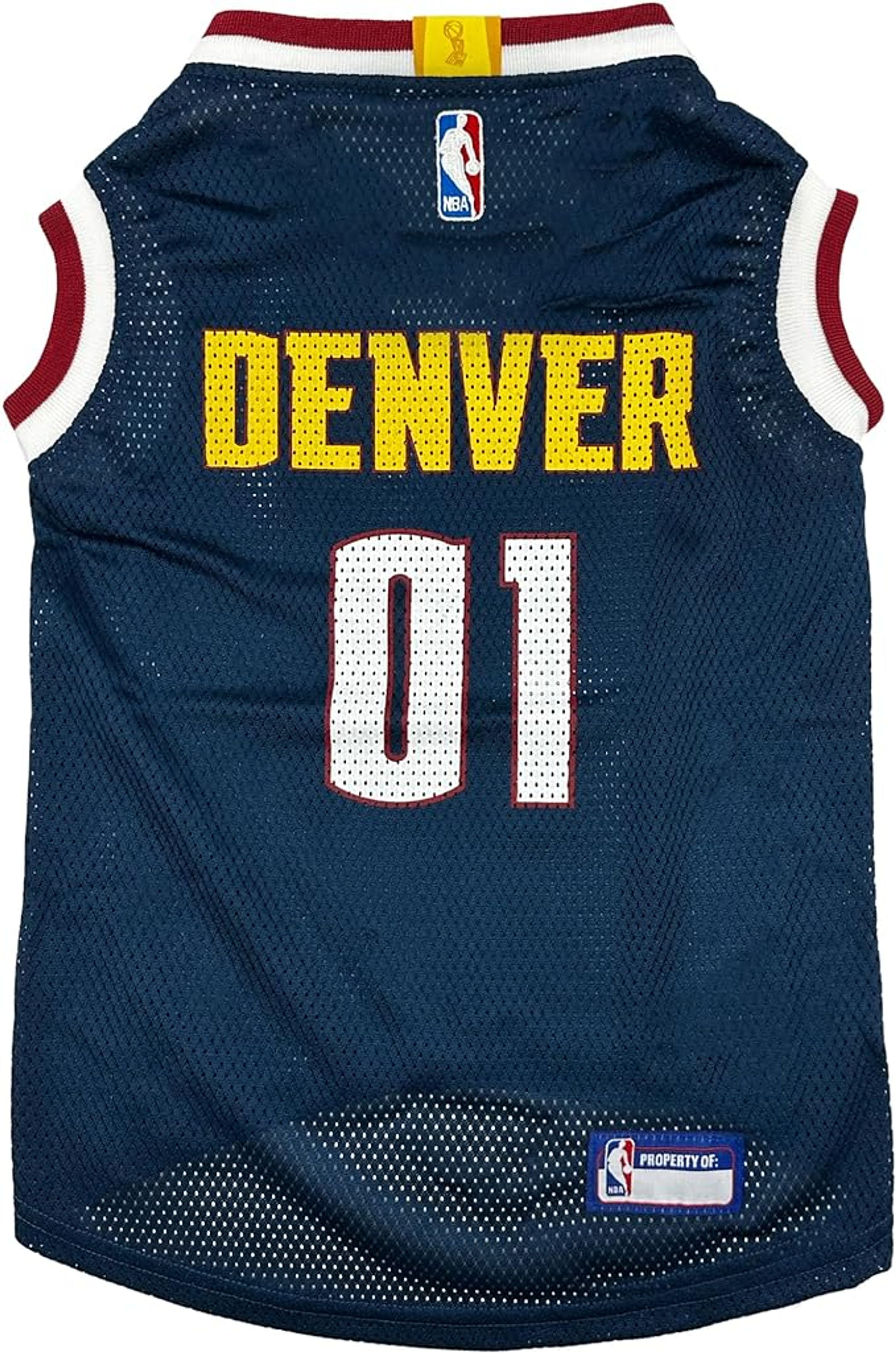 Denver Nuggets Basketball Mesh Jersey Image 1