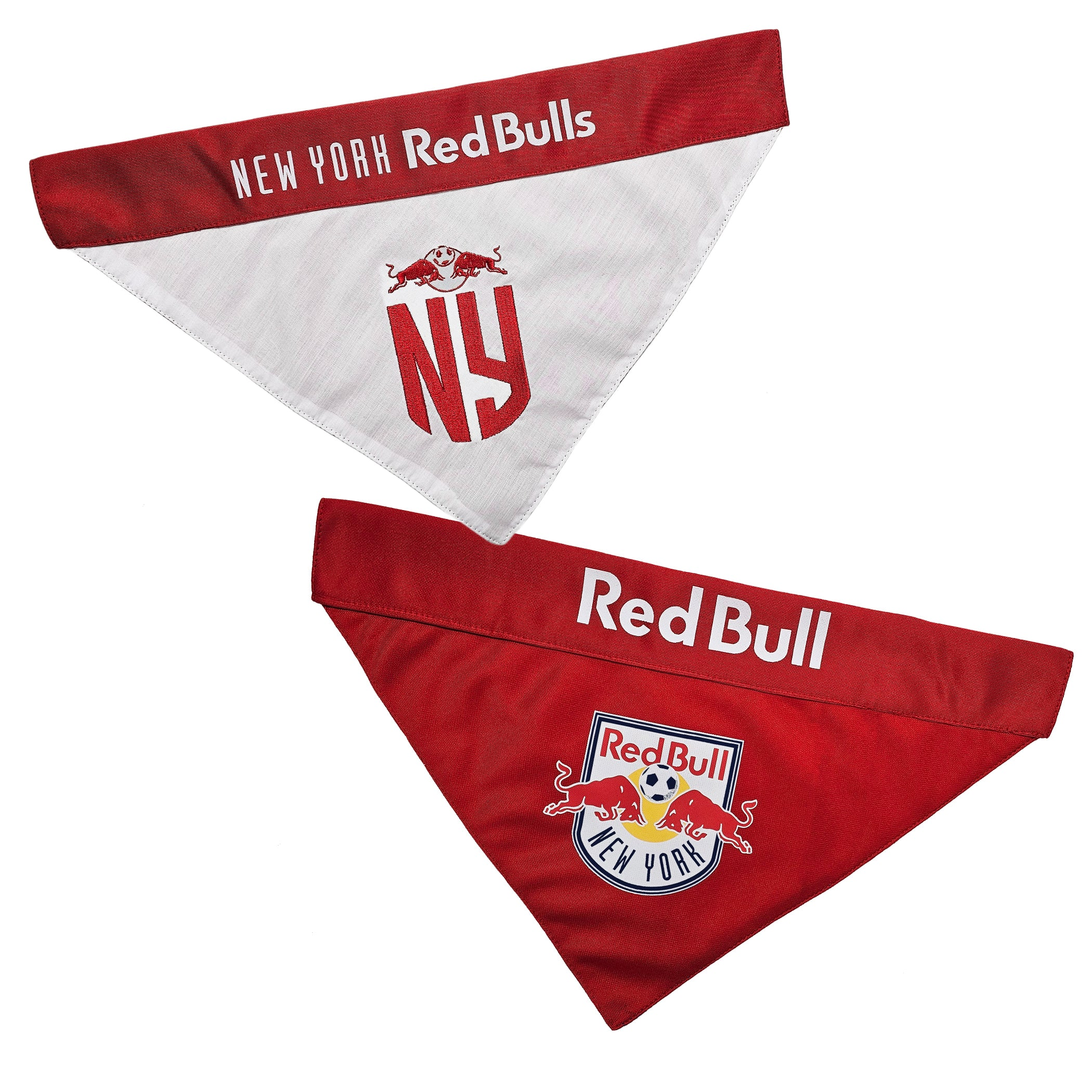 New York Red Bulls Reversible Pet Bandana Image 1