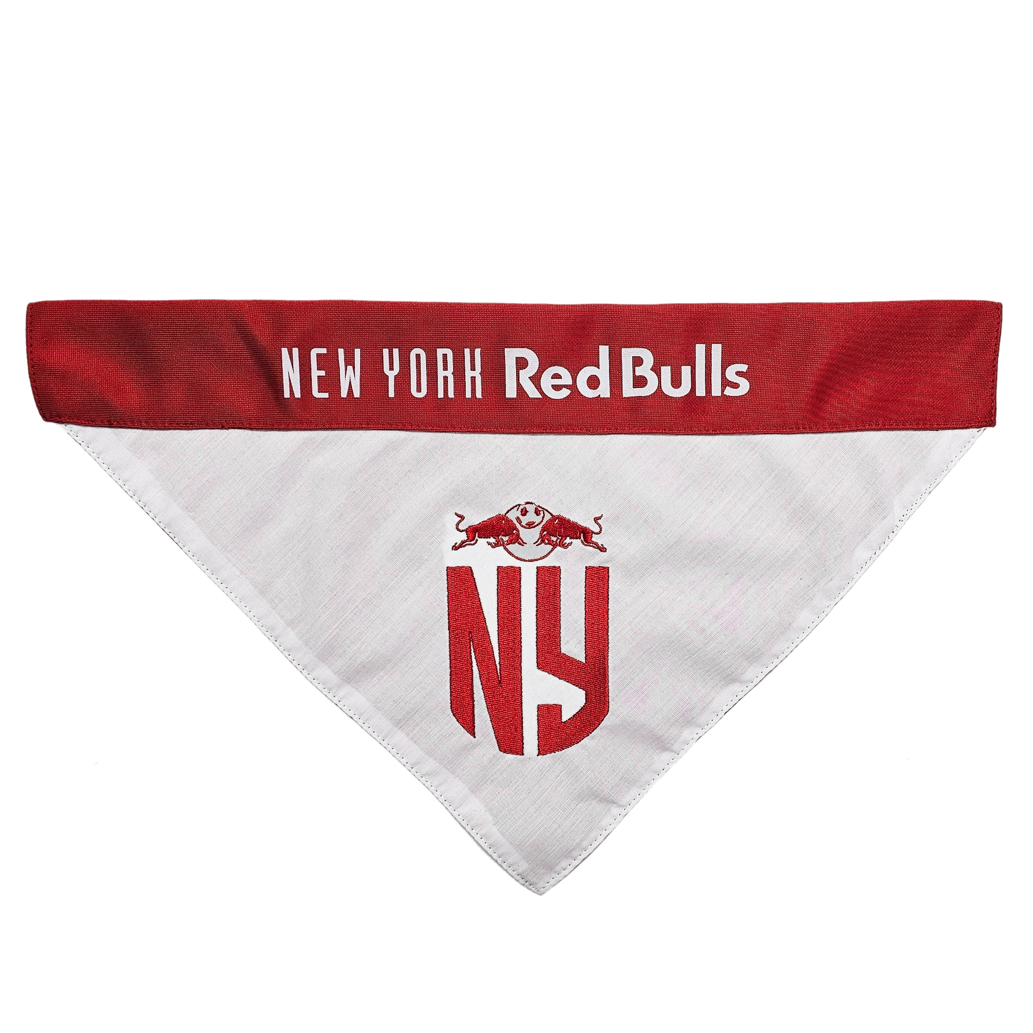 New York Red Bulls Reversible Pet Bandana Image 1