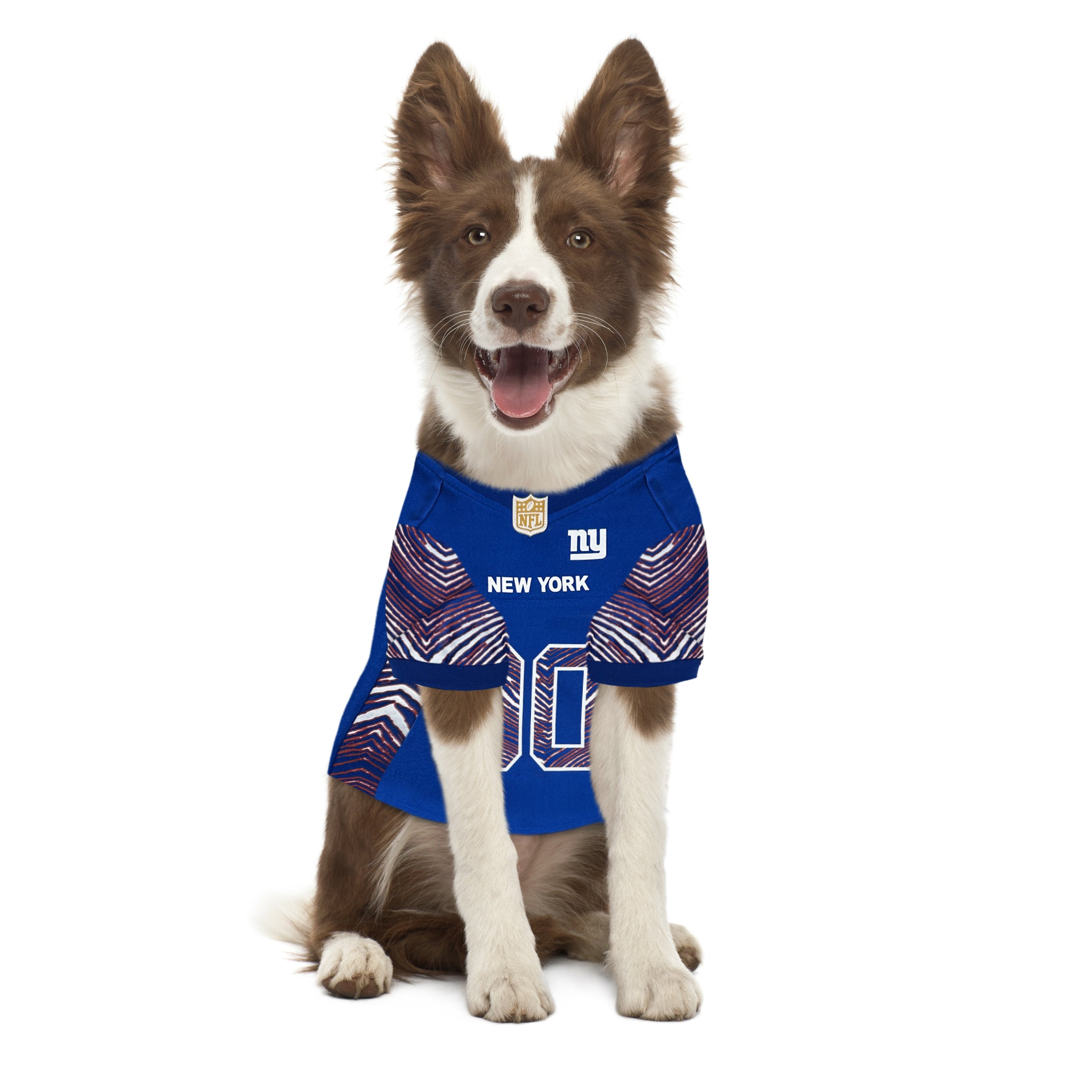 New York Giants Zubaz Pet Jersey Image 1