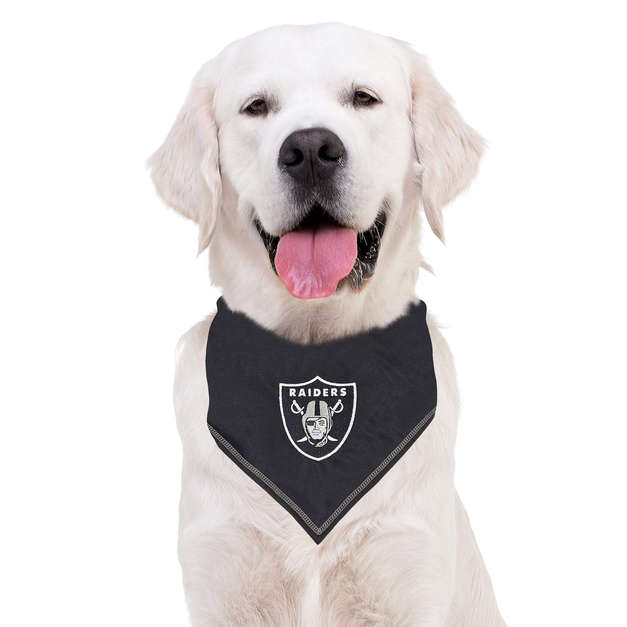 Las Vegas Raiders Tie Around Bandana Image 1
