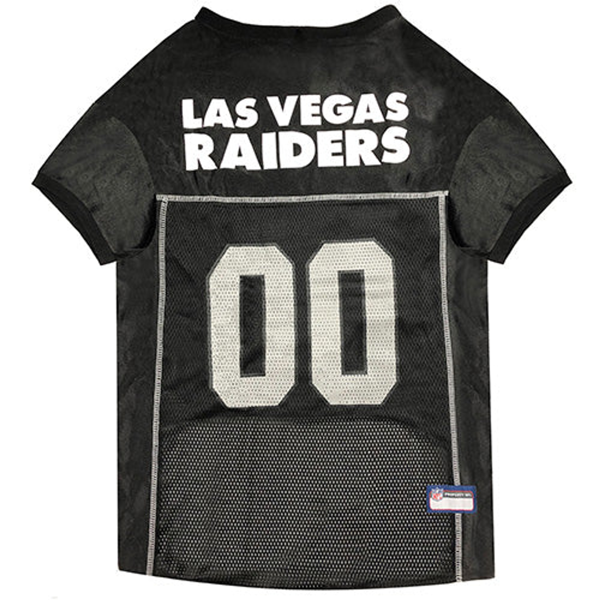 Las Vegas Raiders Pet Striped Jersey Image 1