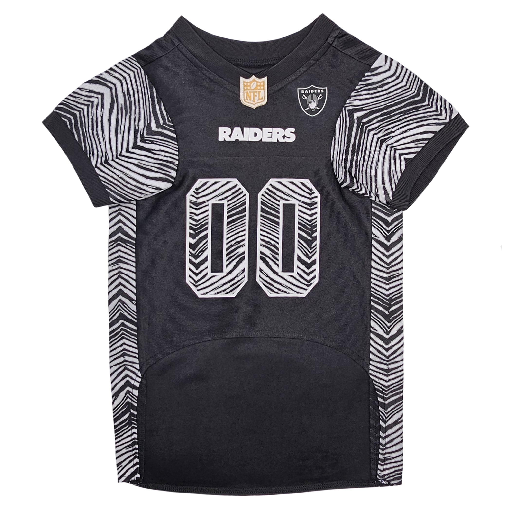 Las Vegas Raiders Zubaz Pet Jersey Image 1