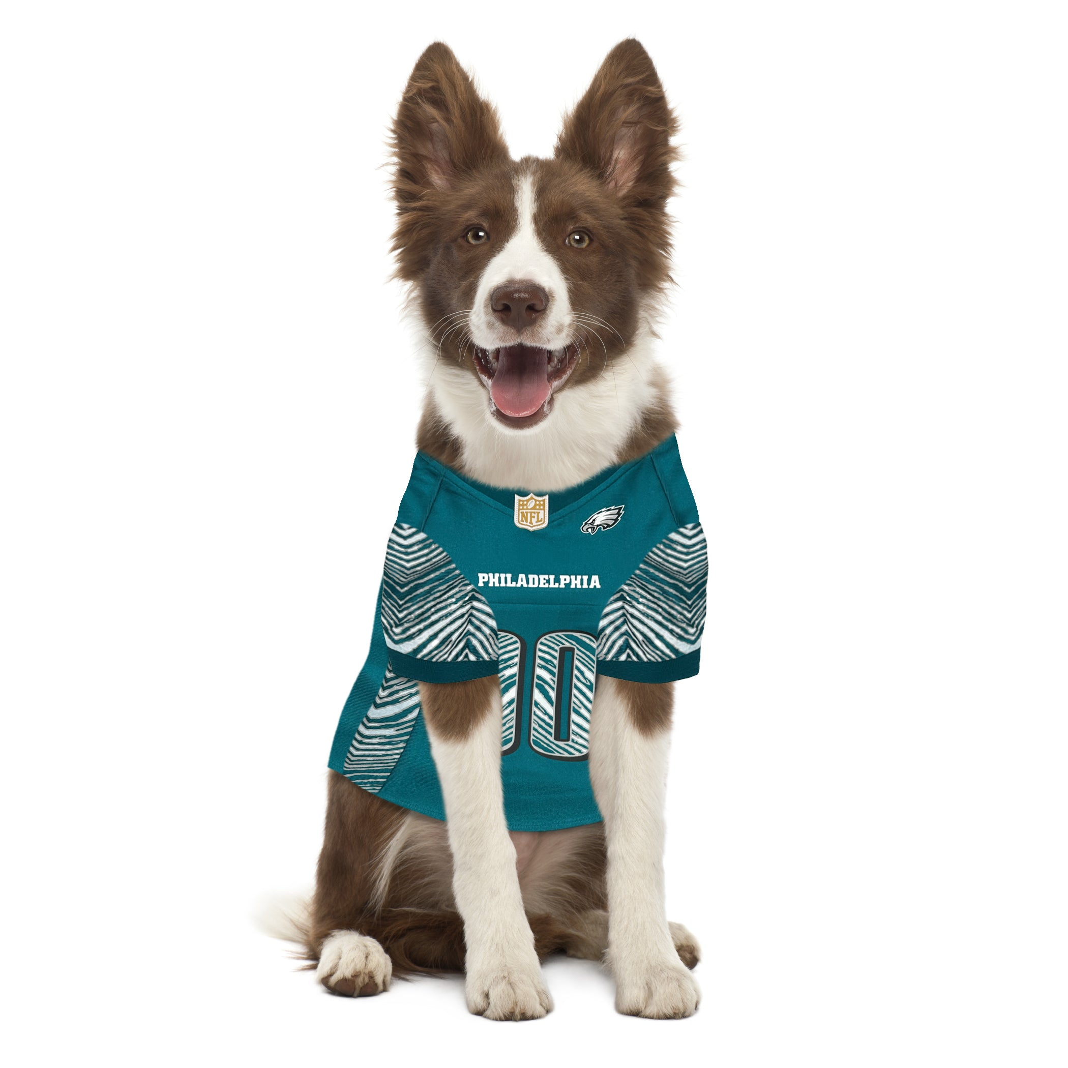 Philadelphia Eagles Zubaz Pet Jersey Image 1