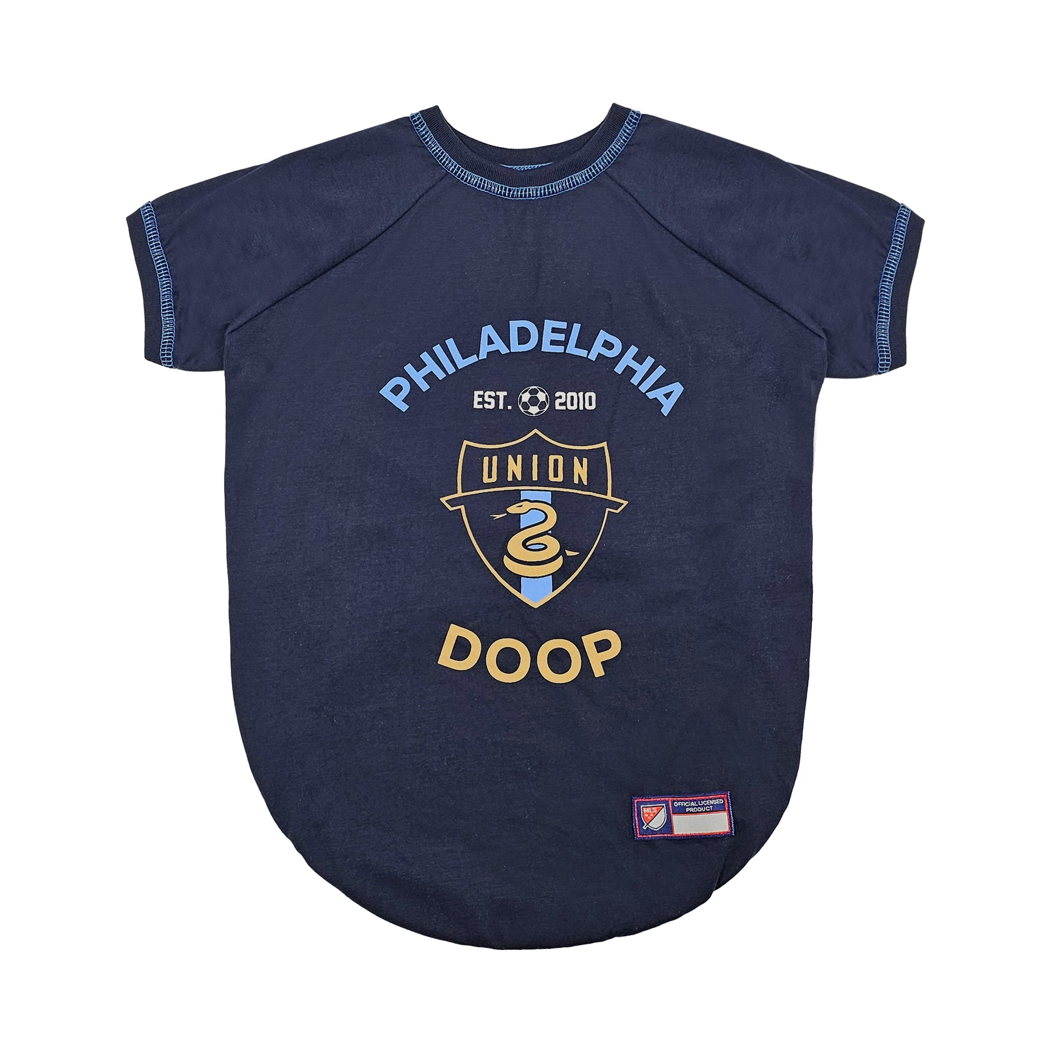 Philadelphia Union Pet Tee Shirt Image 1