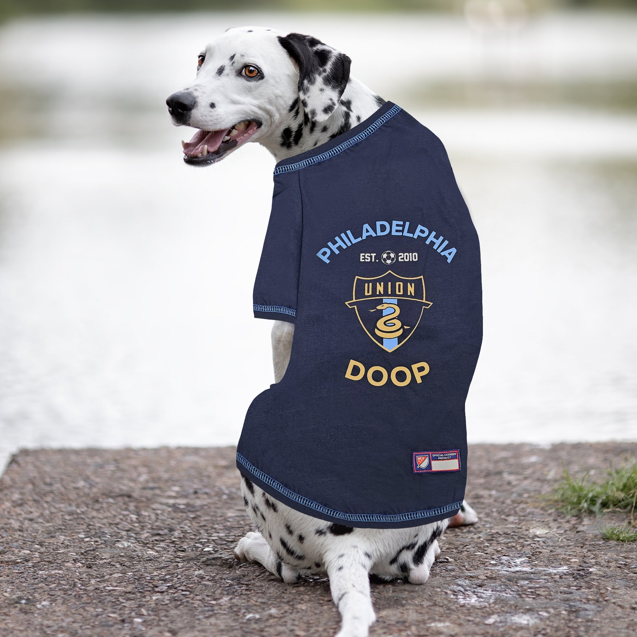 Philadelphia Union Pet Tee Shirt Image 1