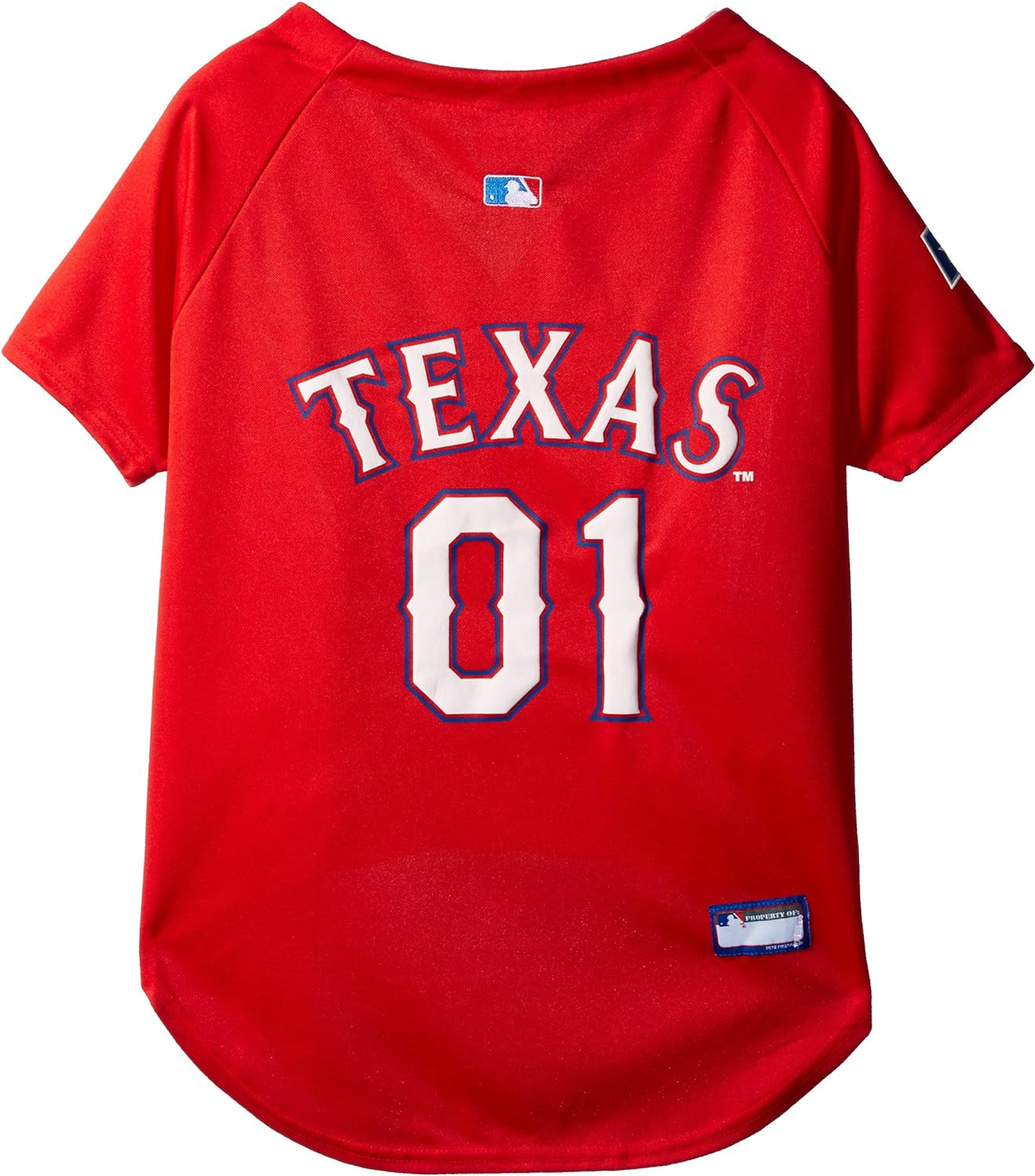 Texas Rangers Pet Jersey Image 1
