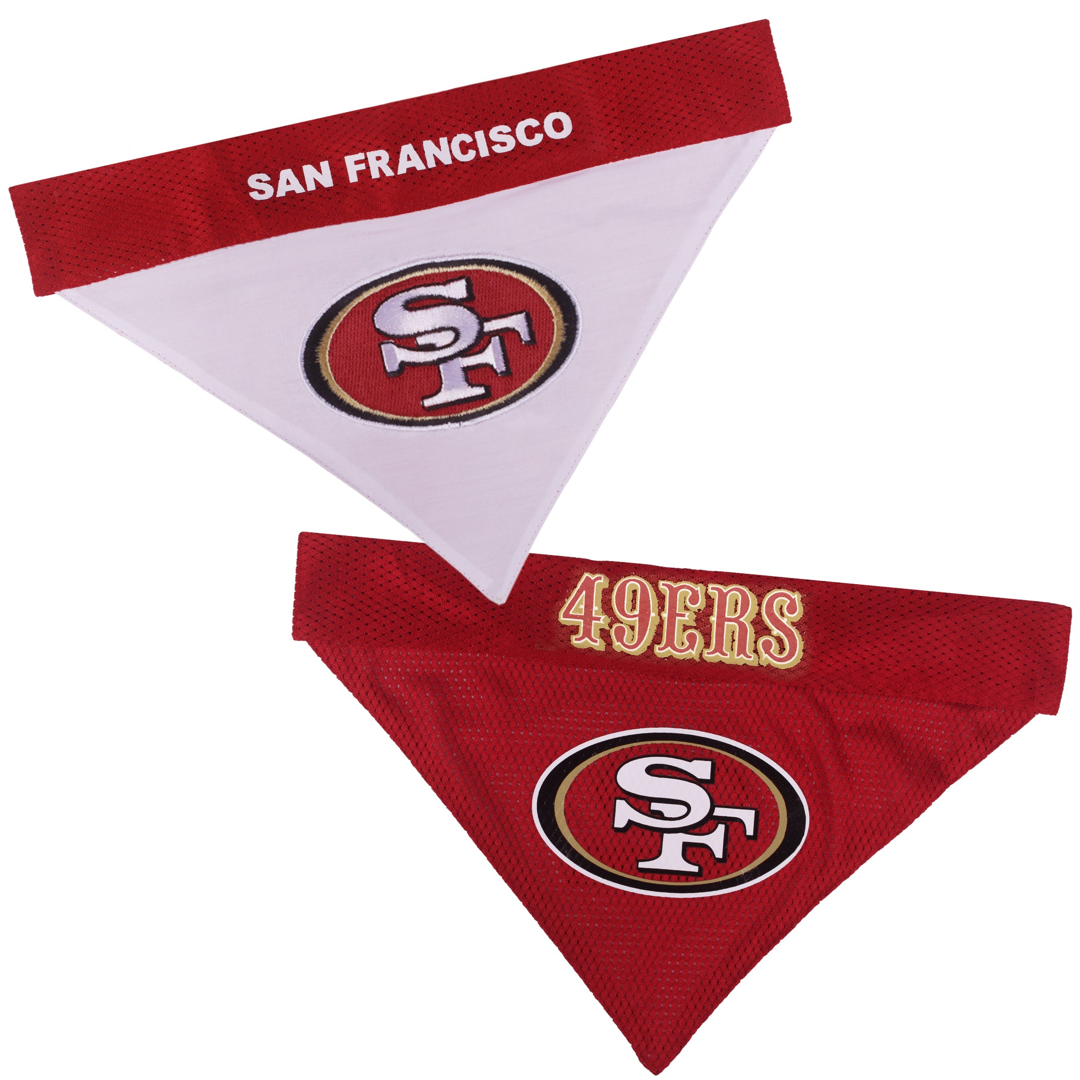 San Francisco 49ers Reversible Bandana Image 1