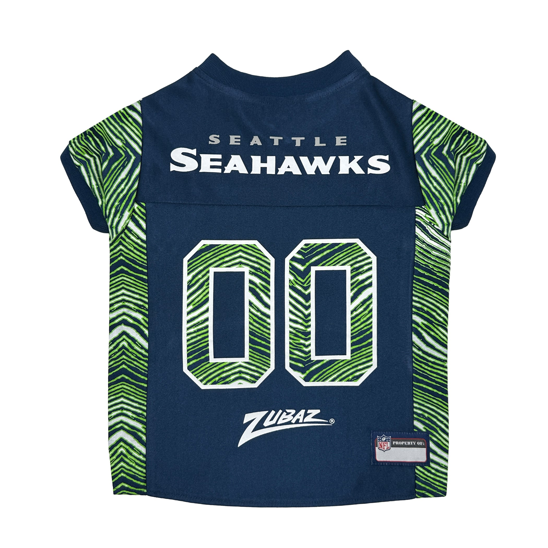 Seattle Seahawks Zubaz Pet Jersey Image 1
