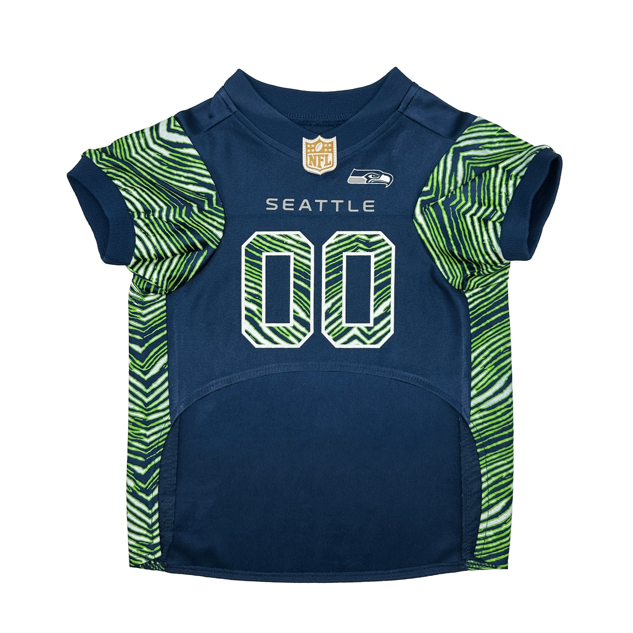 Seattle Seahawks Zubaz Pet Jersey Image 1