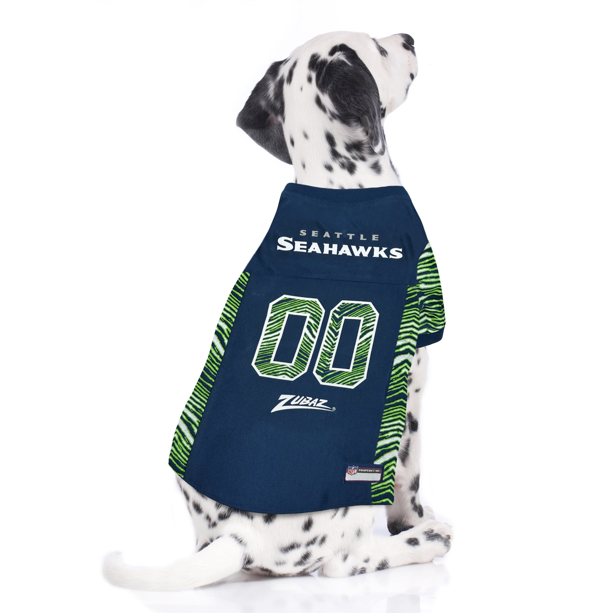 Seattle Seahawks Zubaz Pet Jersey Image 1