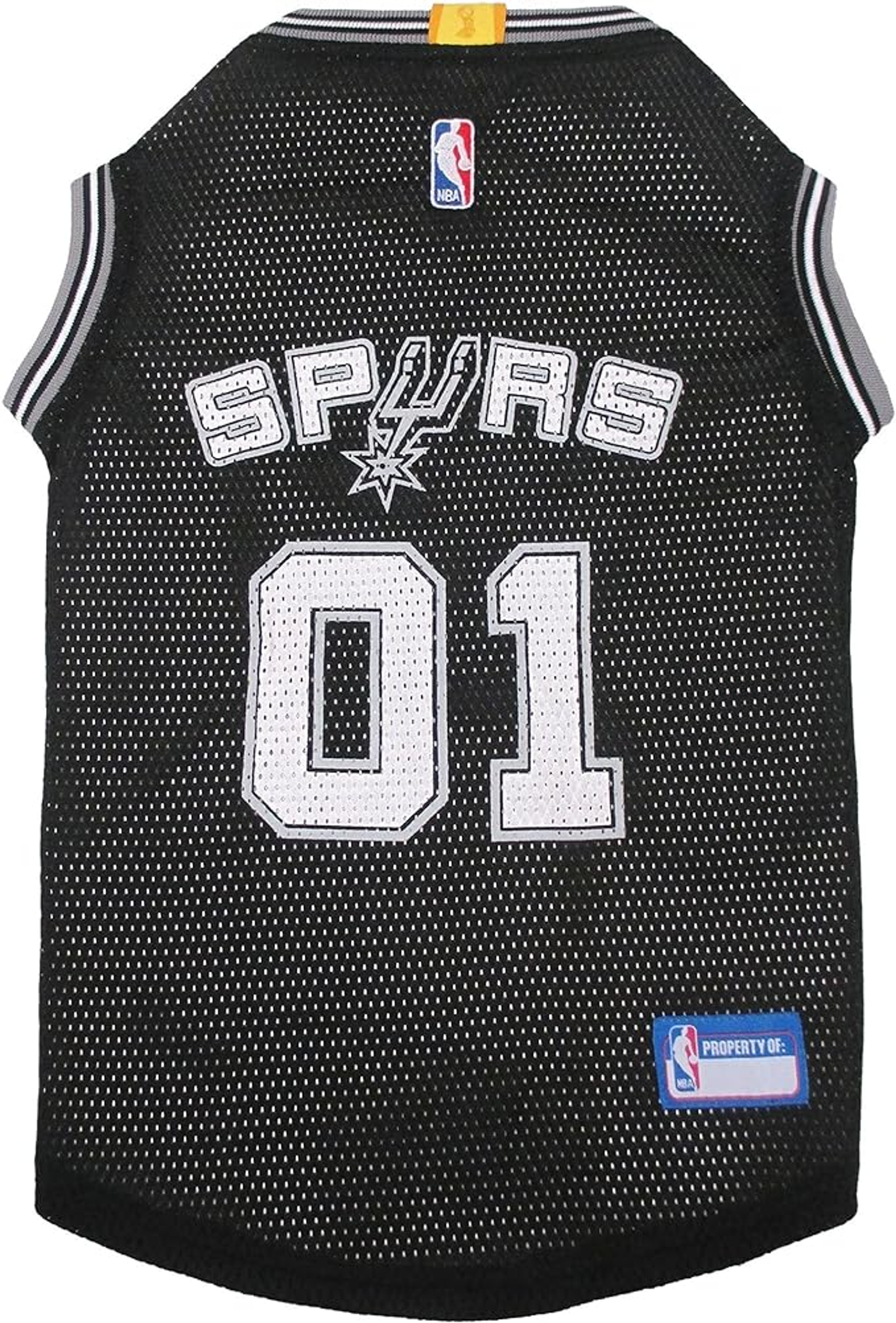 San Antonio Spurs Basketball Mesh Jersey Image 1