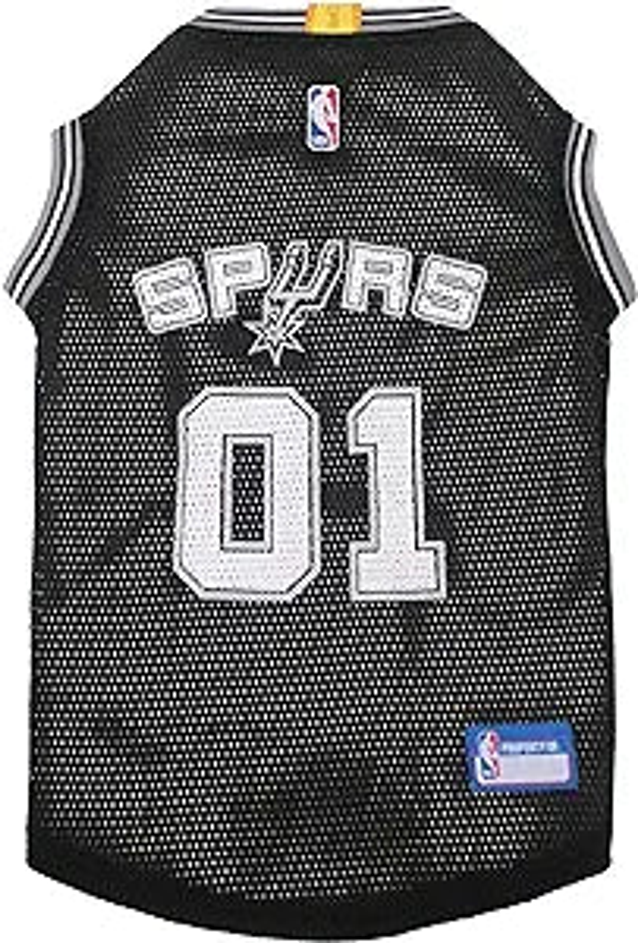 San Antonio Spurs Basketball Mesh Jersey Image 1