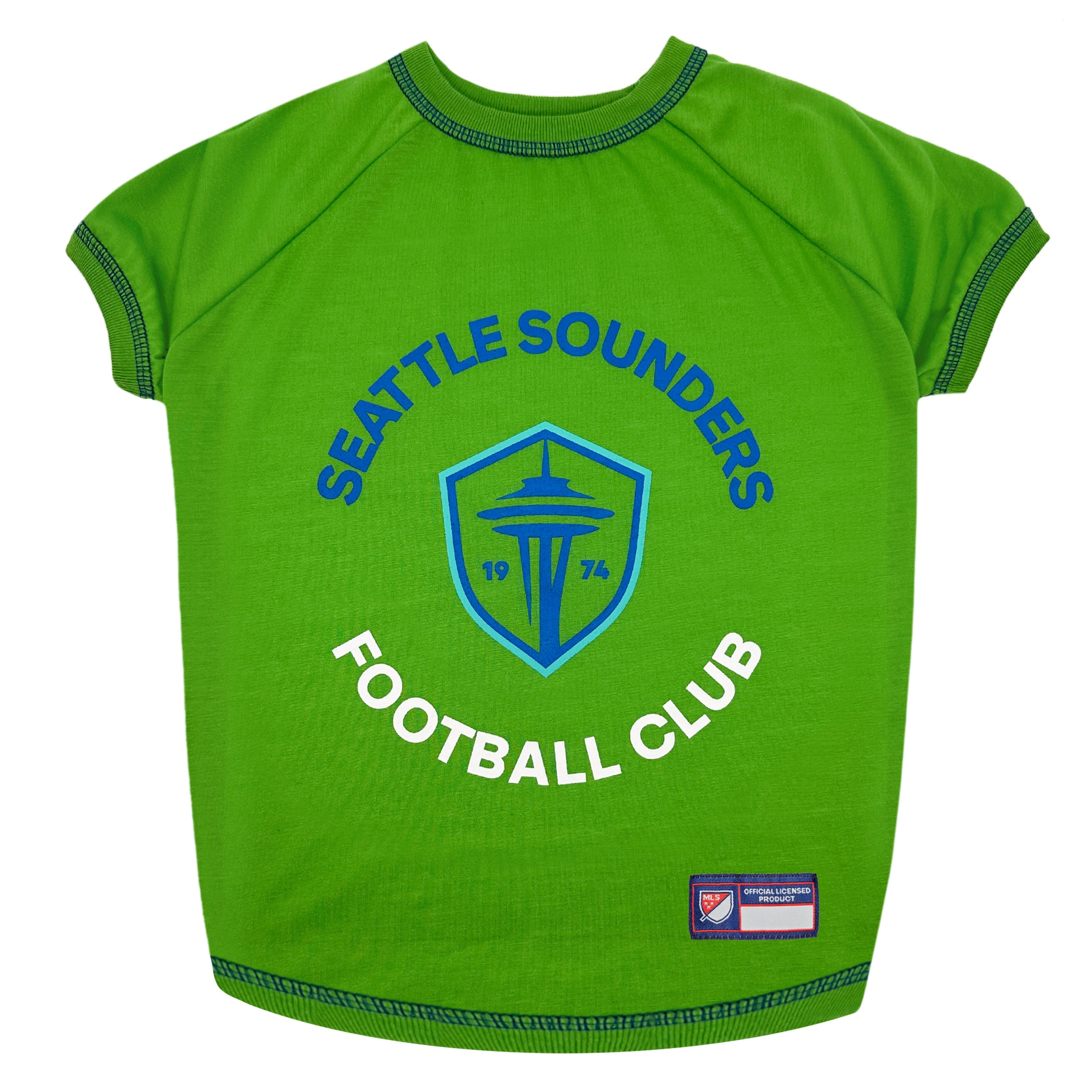 Seattle Sounders Pet Tee Shirt Image 1
