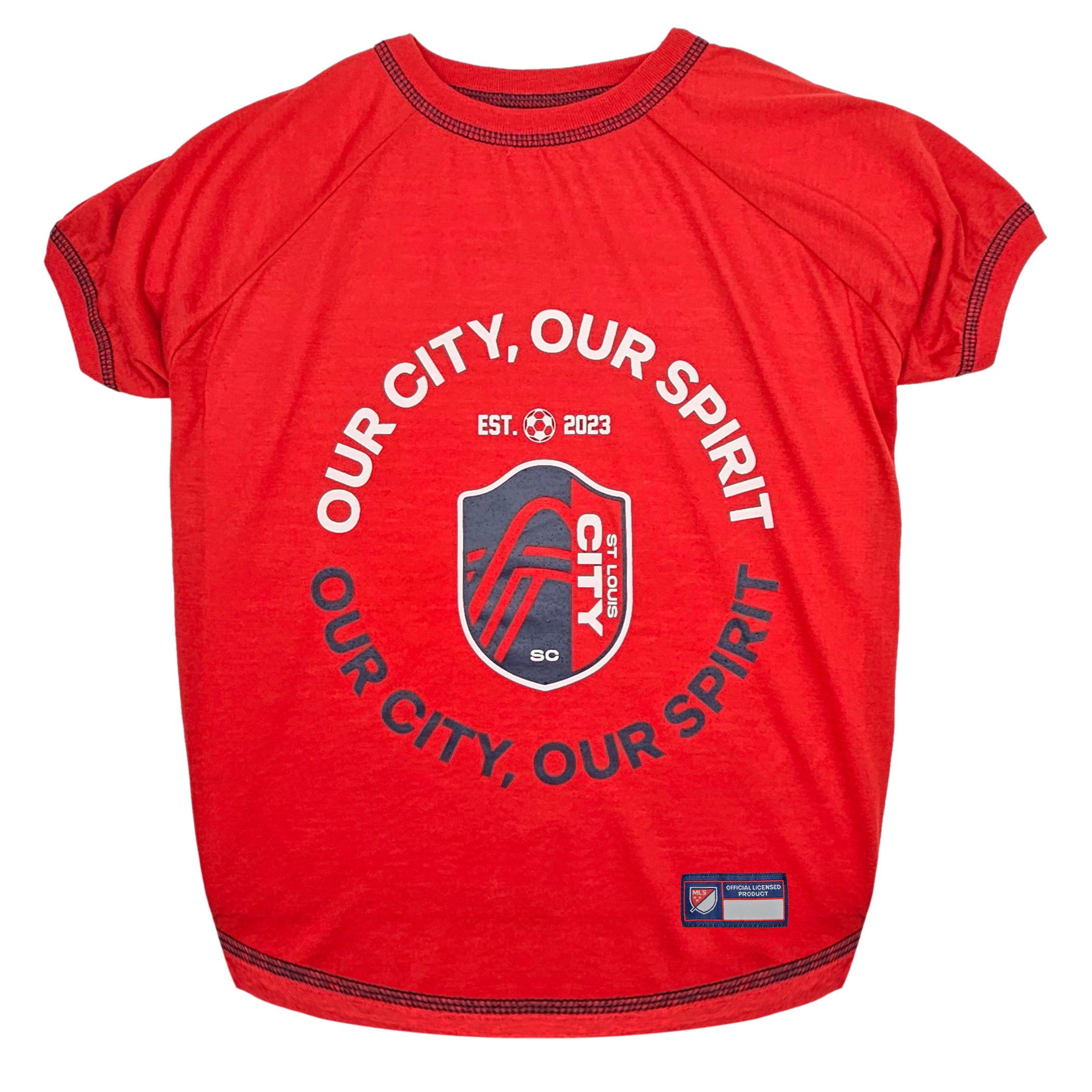 St. Louis SC Pet Tee Shirt Image 1