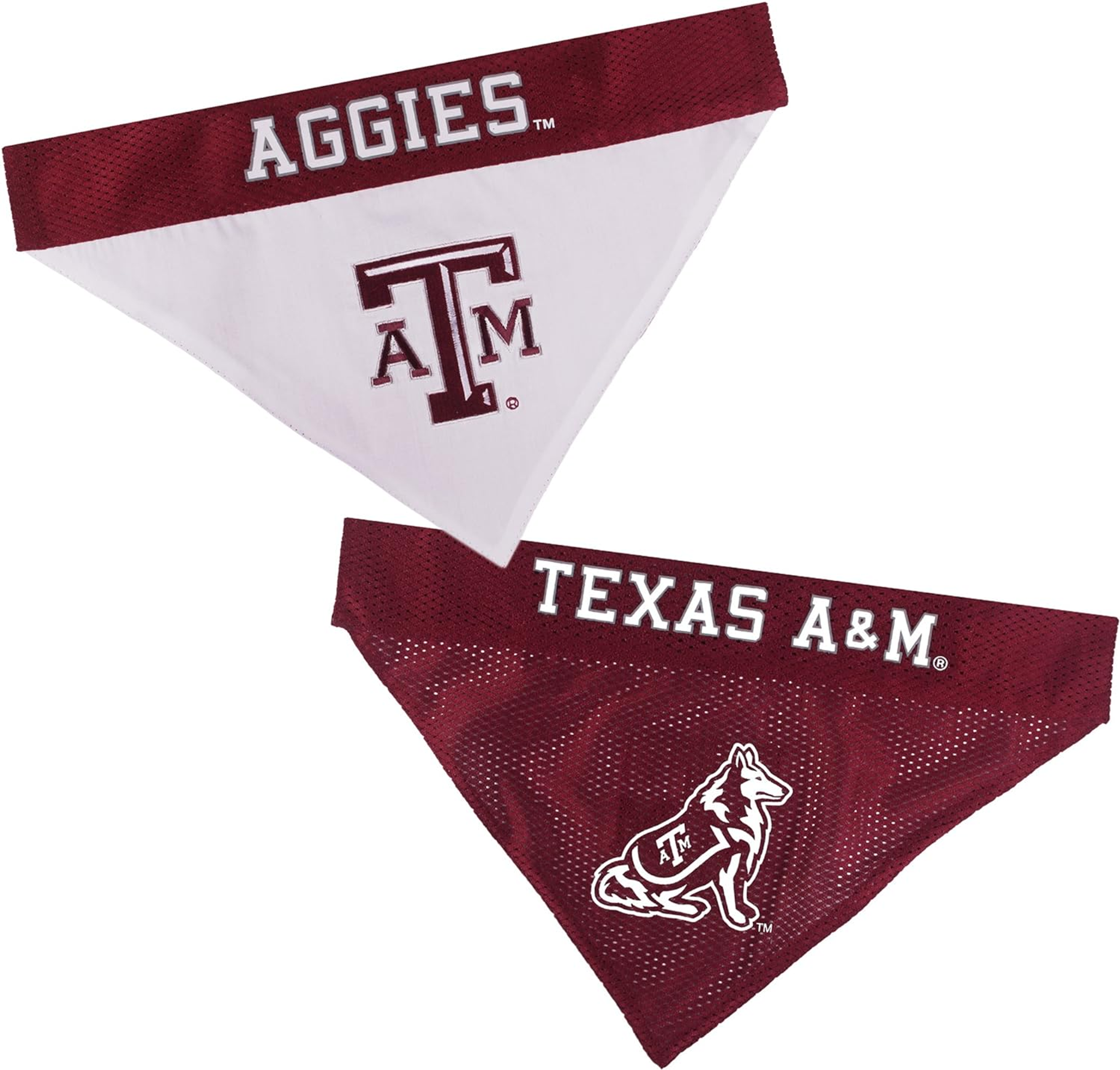 Texas A & M Reversible Bandana Image 1