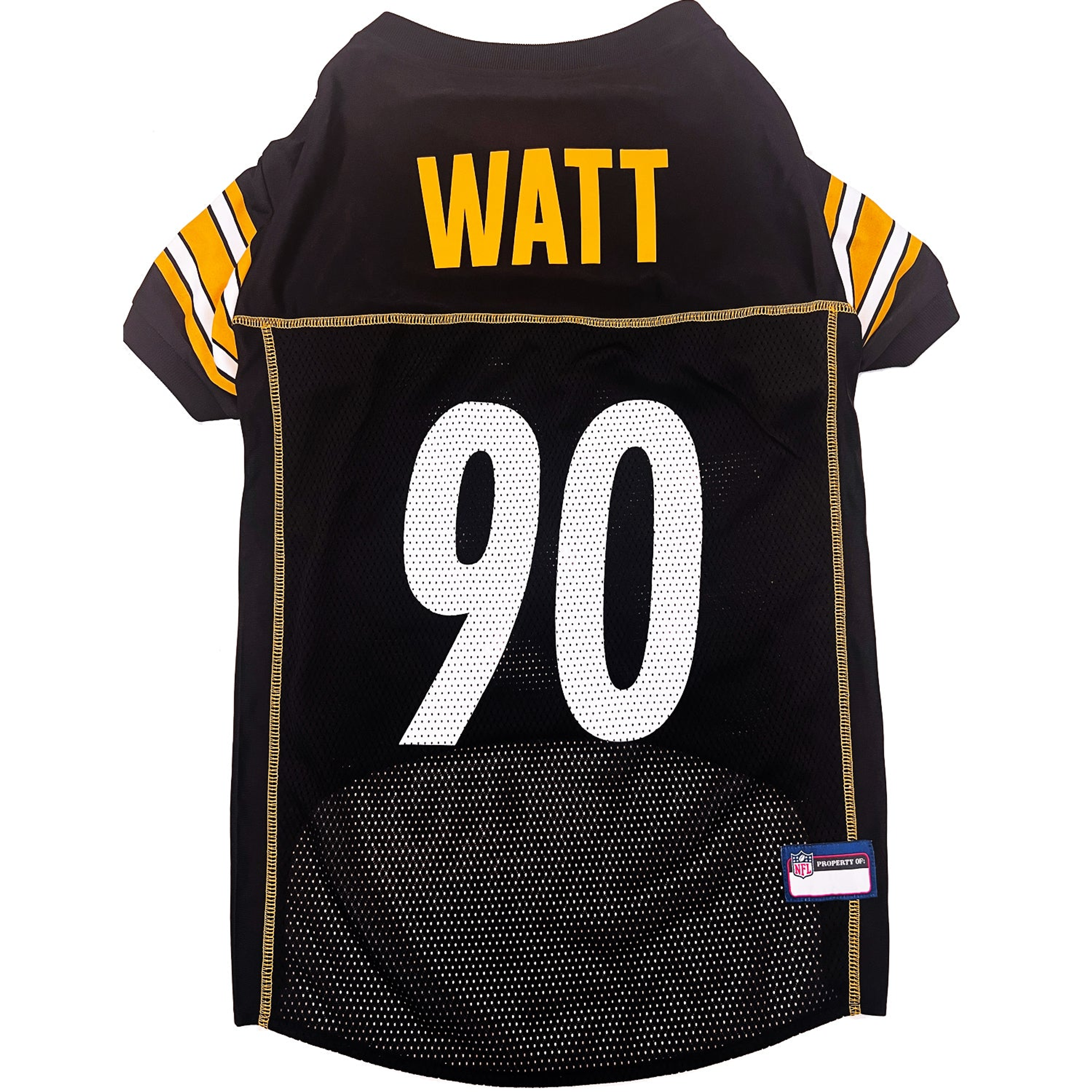 TJ Watt Pet Striped Jersey (Pit) Image 1