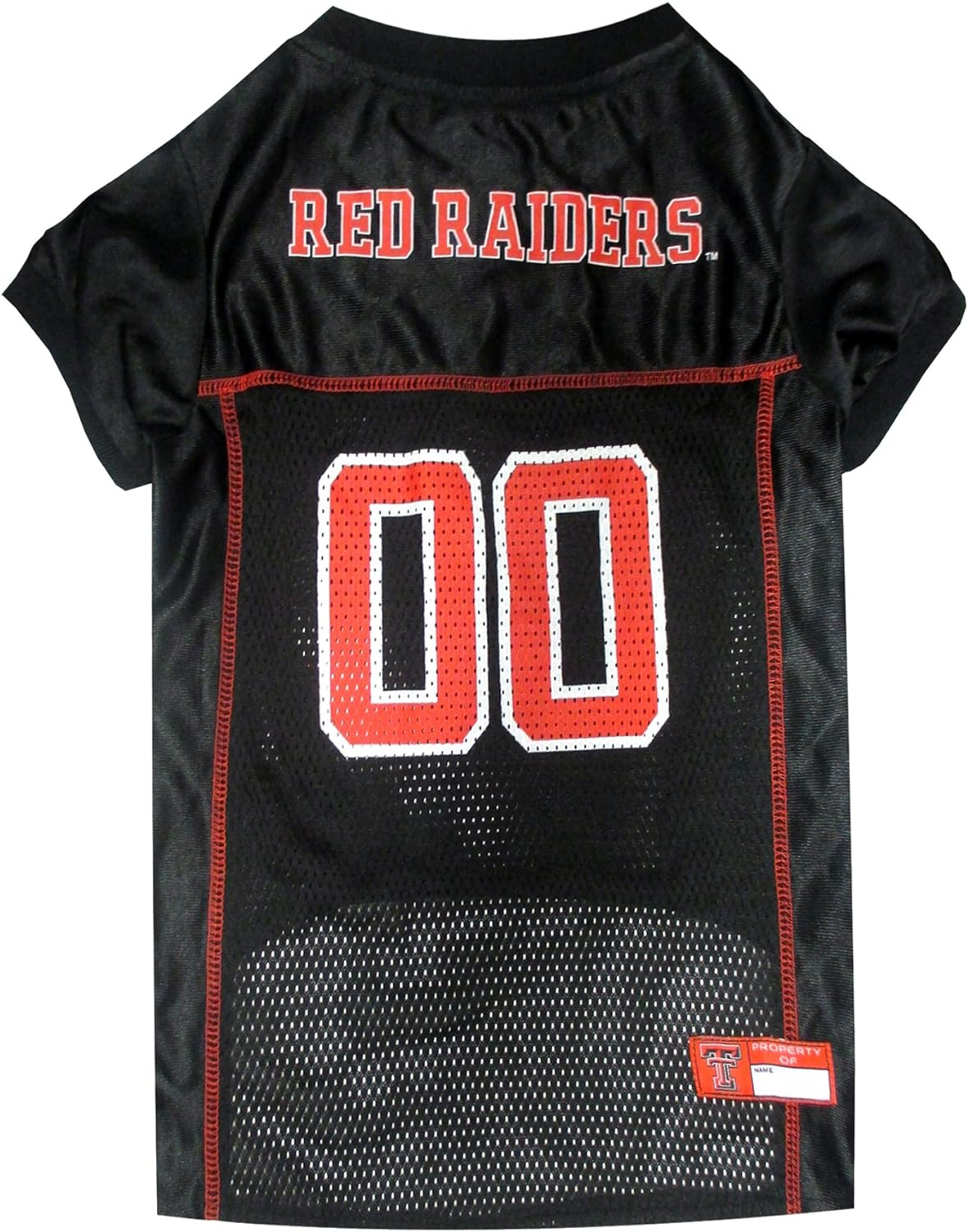 Texas Tech Pet Jersey Image 1