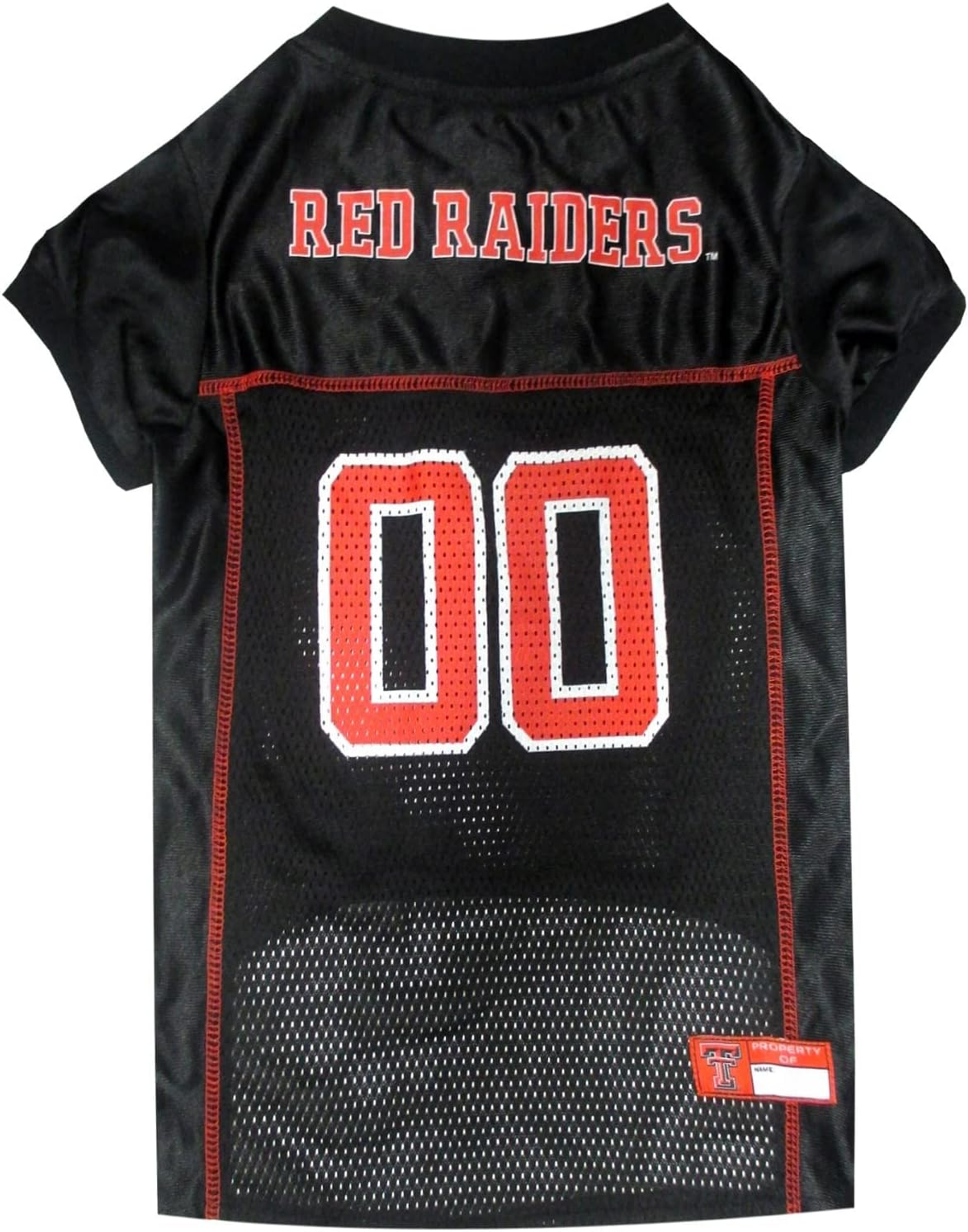 Texas Tech Pet Jersey Image 1