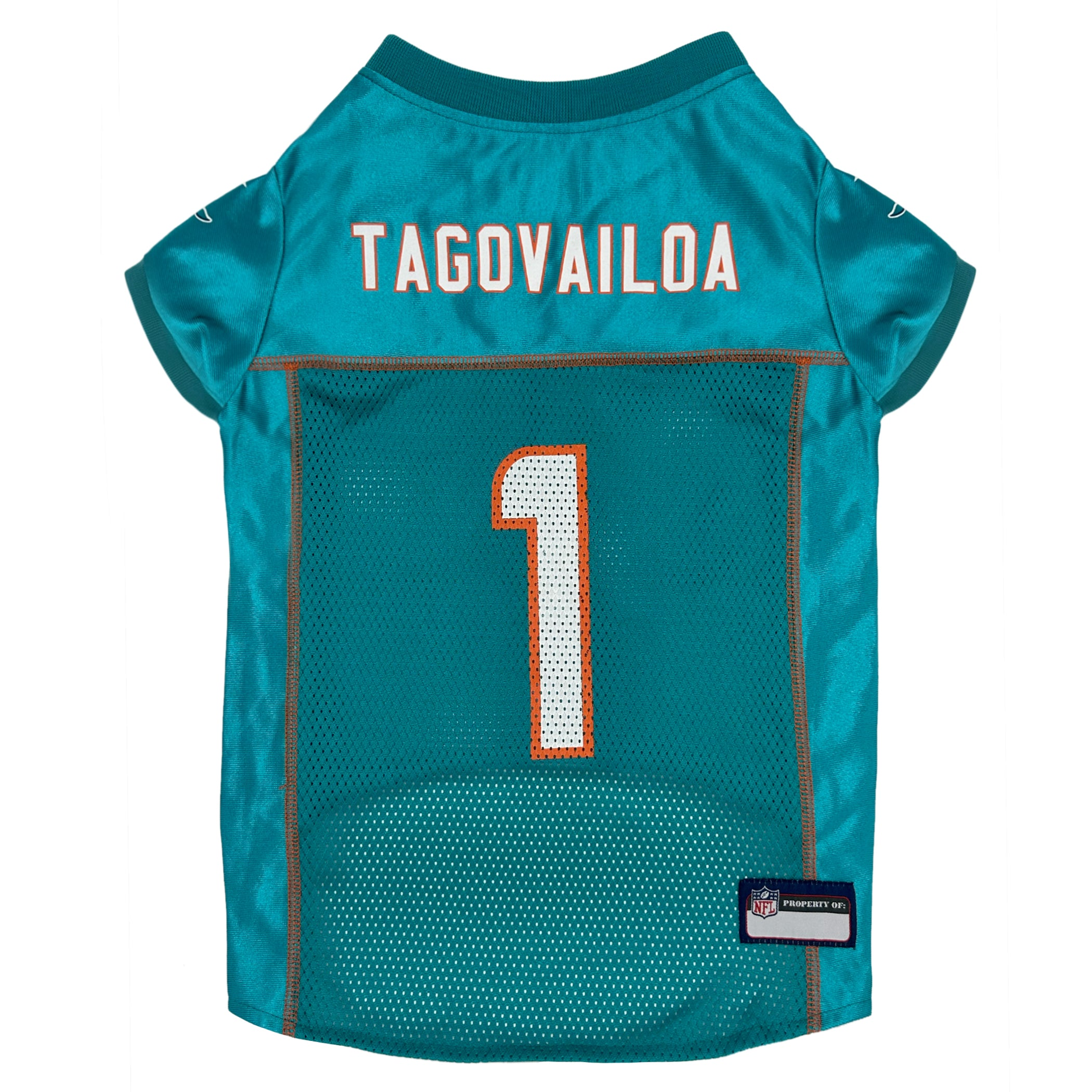 Tua Tagovailoa Pet Striped Jersey (Dol) Image 1